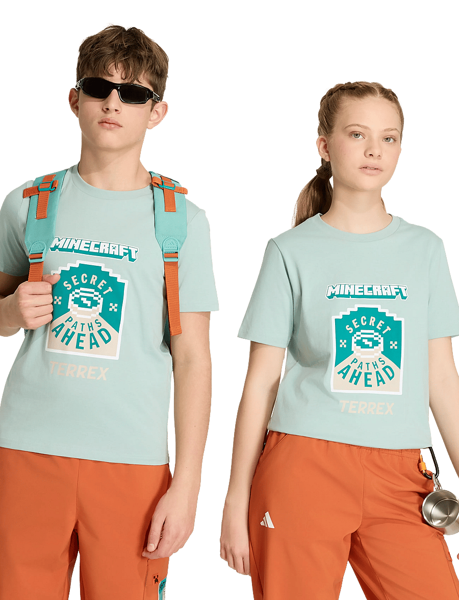 adidas Terrex - K MC MT TEE - hazgrn - 3