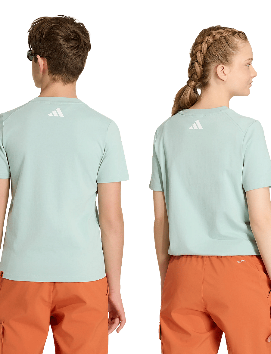 adidas Terrex - K MC MT TEE - hazgrn - 4