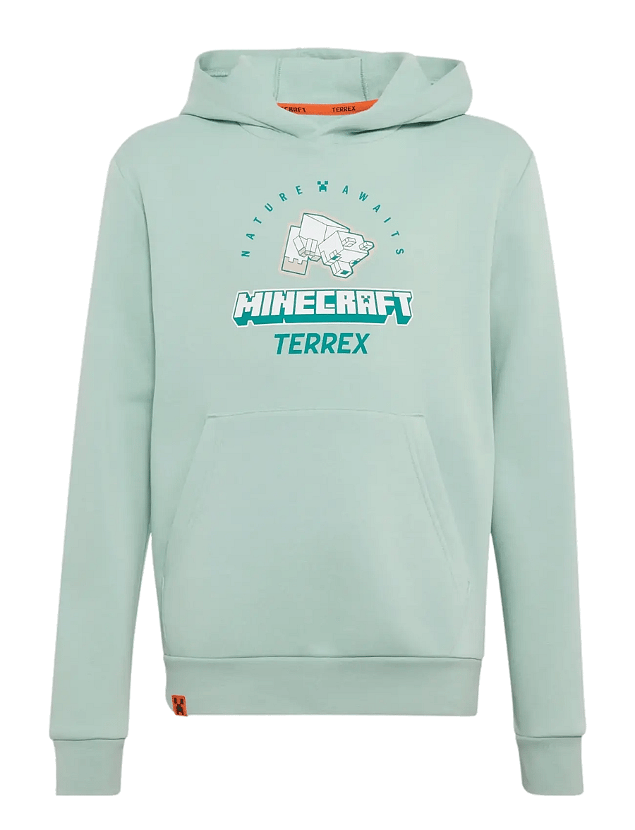 adidas Terrex - K MC MT HOODIE - kapuutsiga pusad - hazgrn - 1
