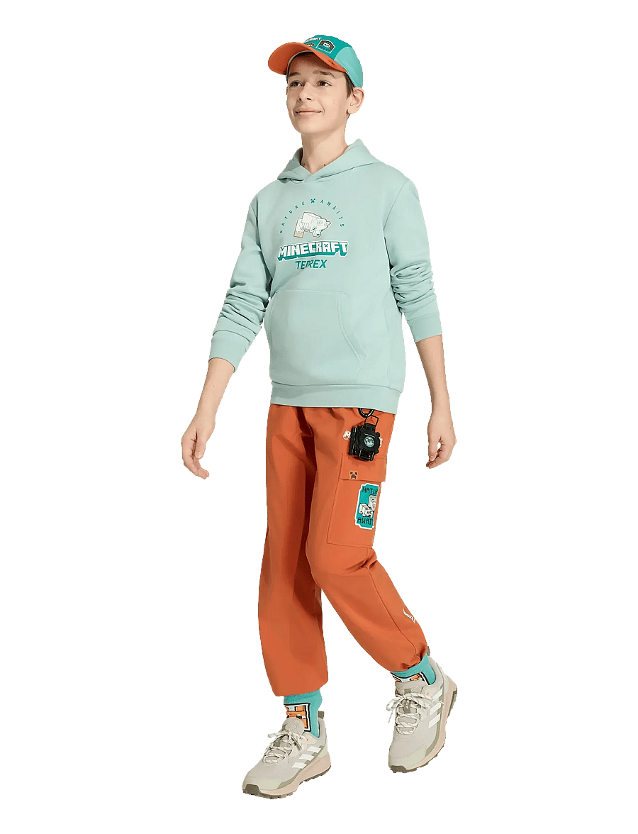 adidas Terrex - K MC MT HOODIE - kapuutsiga pusad - hazgrn - 0