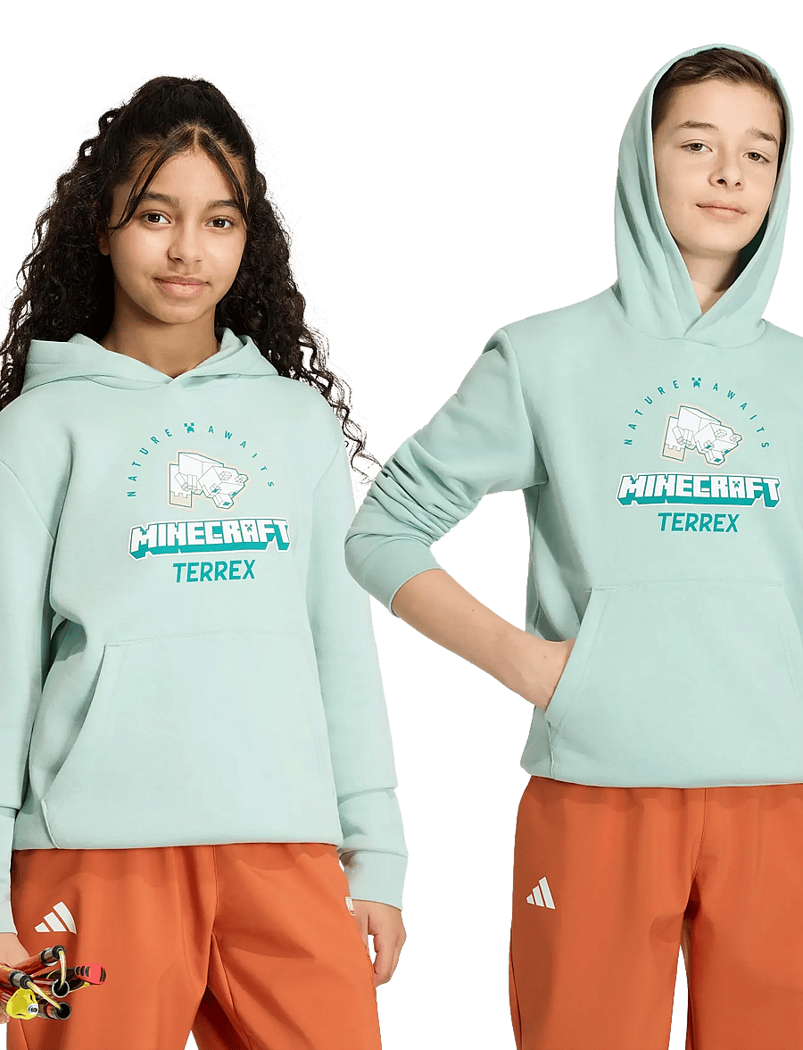 adidas Terrex - K MC MT HOODIE - kapuutsiga pusad - hazgrn - 3