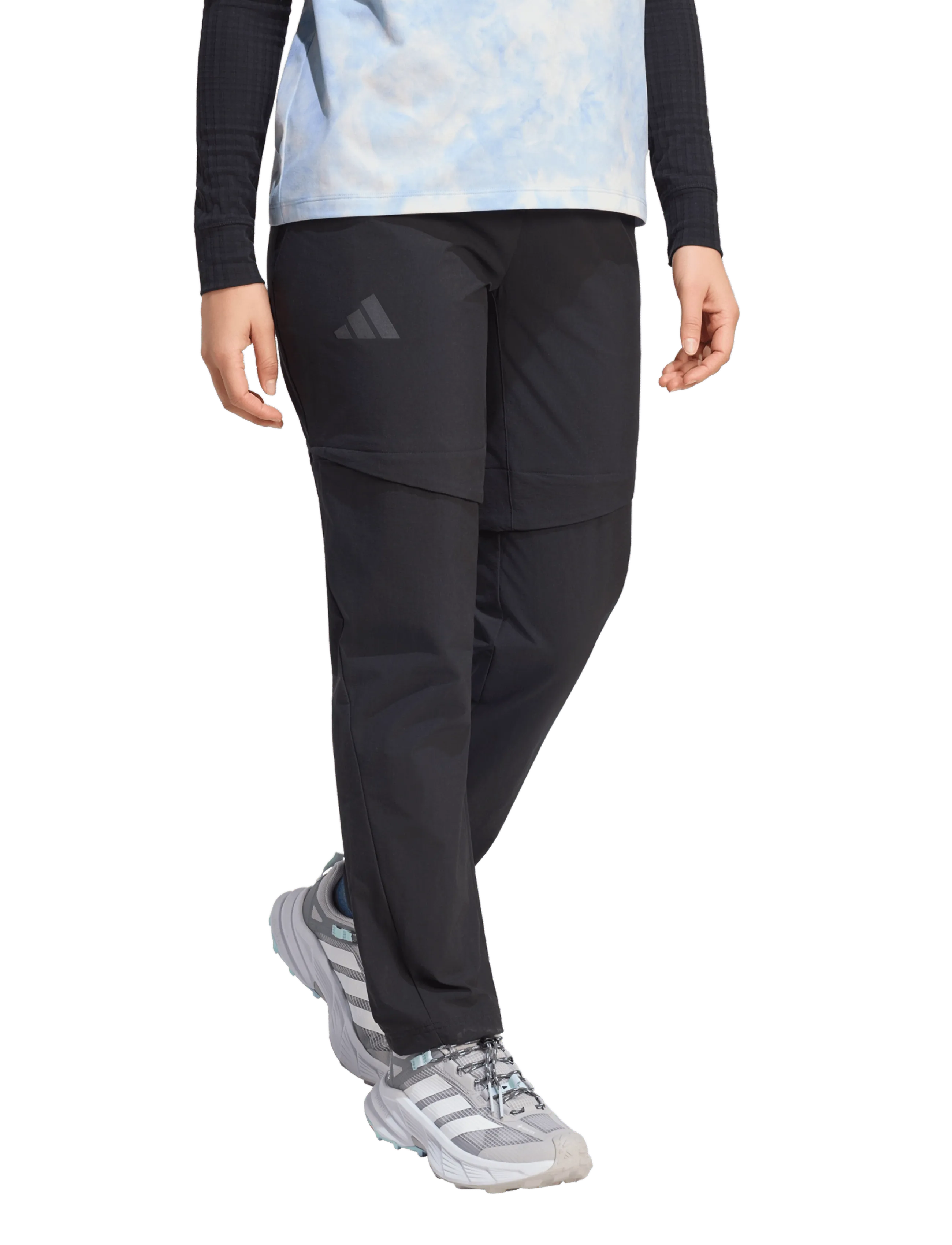 adidas Terrex - W MT ZIP OFF P - friluftsbyxor - black - 2