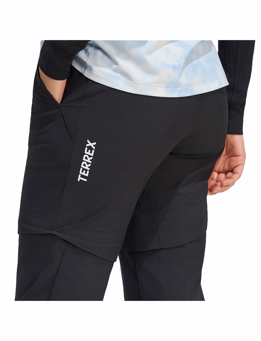 adidas Terrex - W MT ZIP OFF P - friluftsbyxor - black - 3