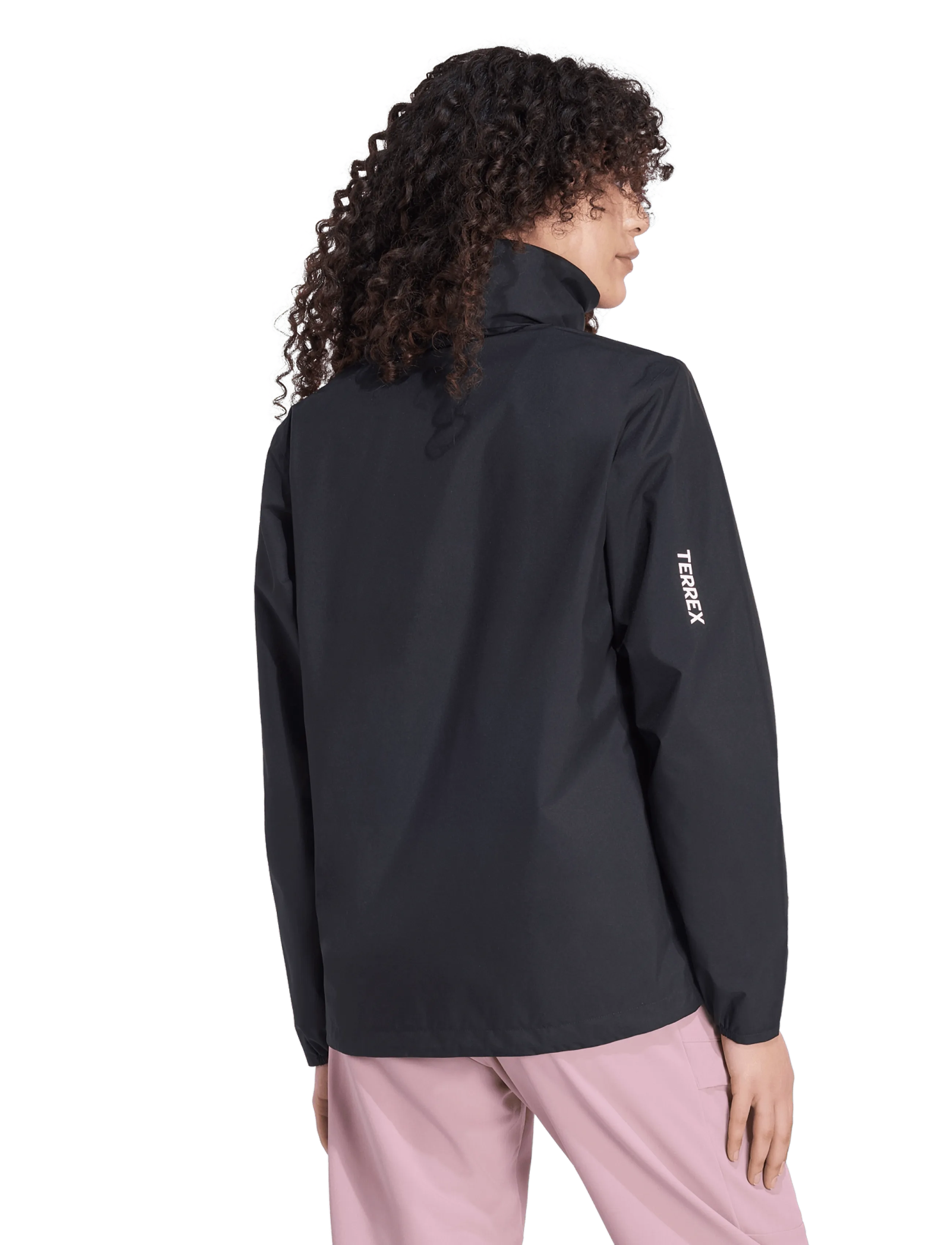 adidas Terrex - W MT ESS 2L R J - outdoor & rain jackets - black - 3