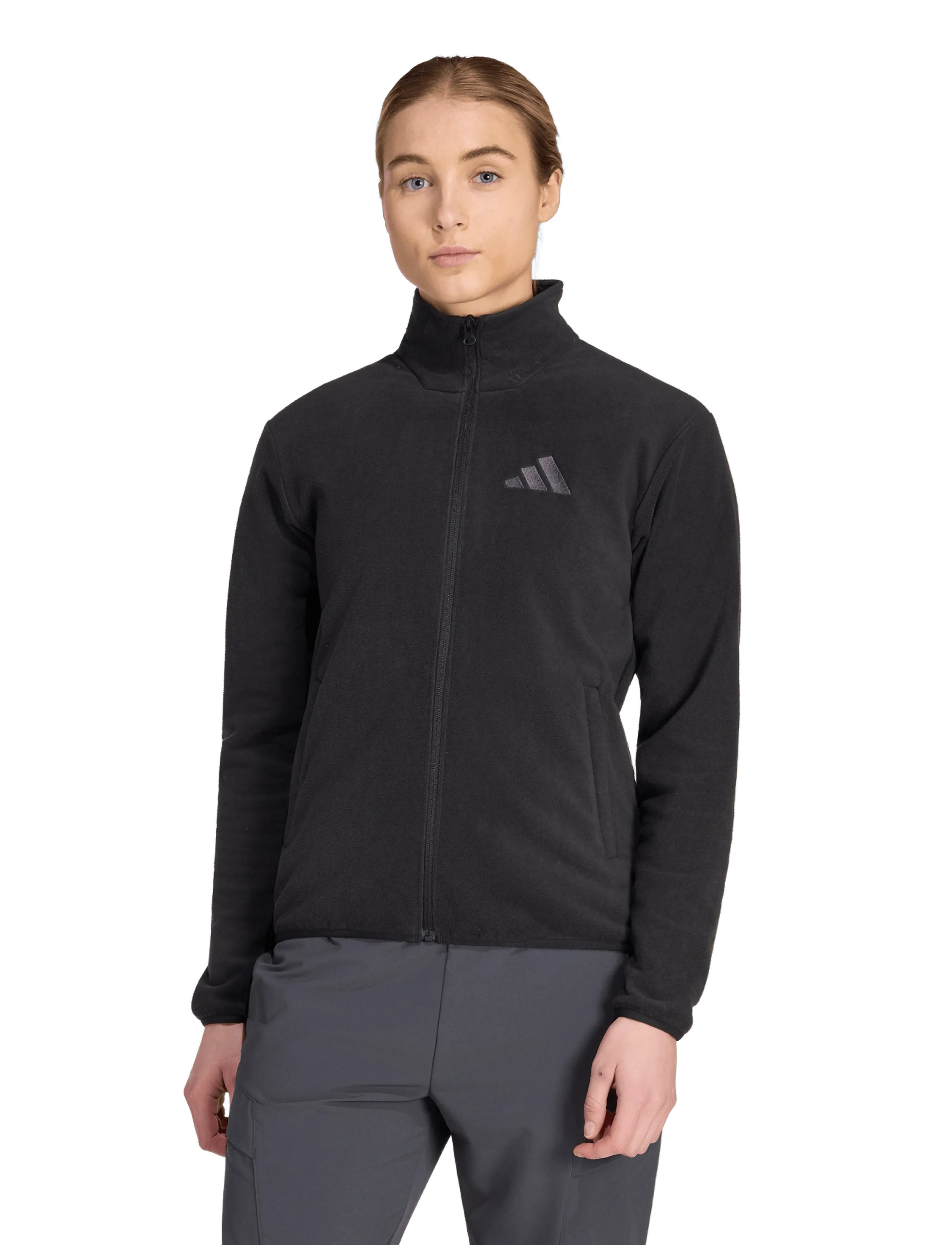 Terrex Multi Essentials fleecejacka med hellång dragkedja 6