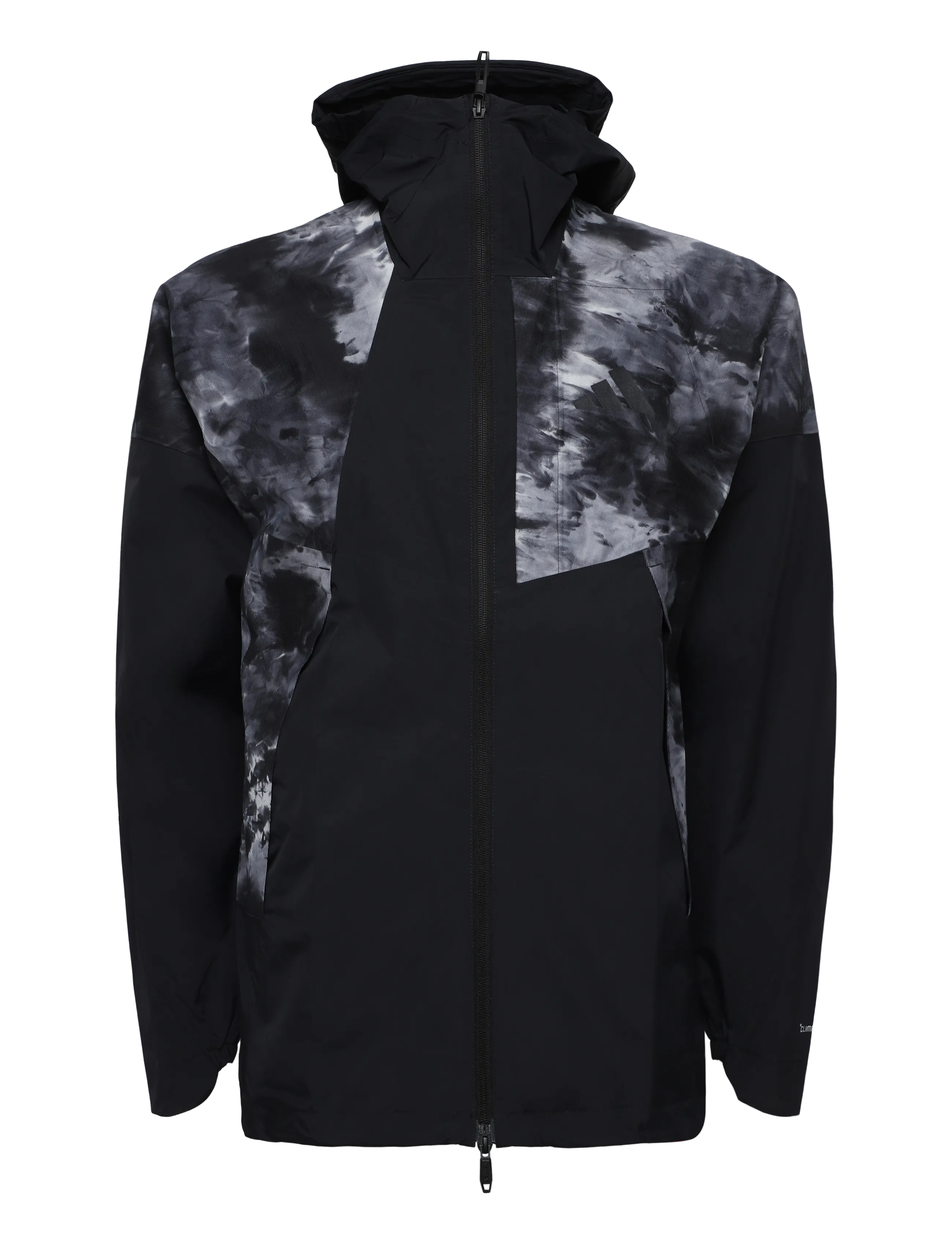 adidas Terrex - XPR H SD PK J - outdoor- & regenjacken - black - 1
