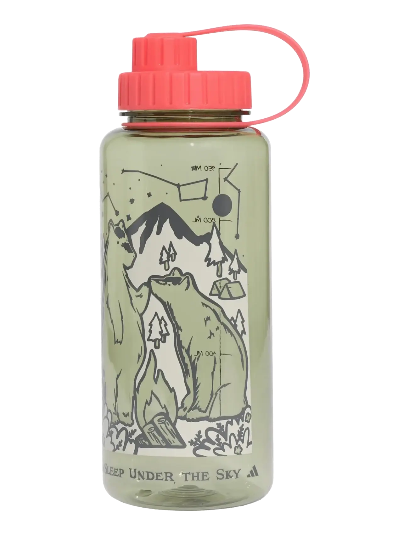 adidas Terrex Trit Bottle 1L, One Size, Khaki green, Sport Equipment > Sport Water Bottles, Herre
