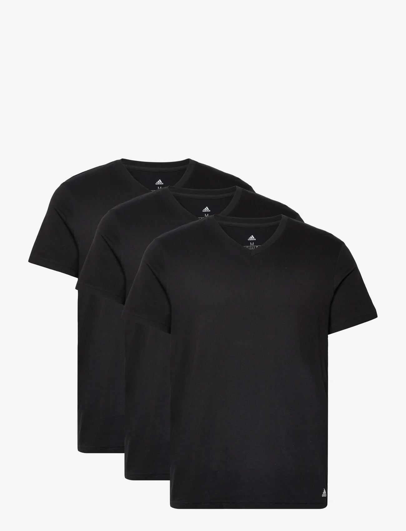 adidas Underwear - V-Neck - kortermede t-skjorter - black - 0