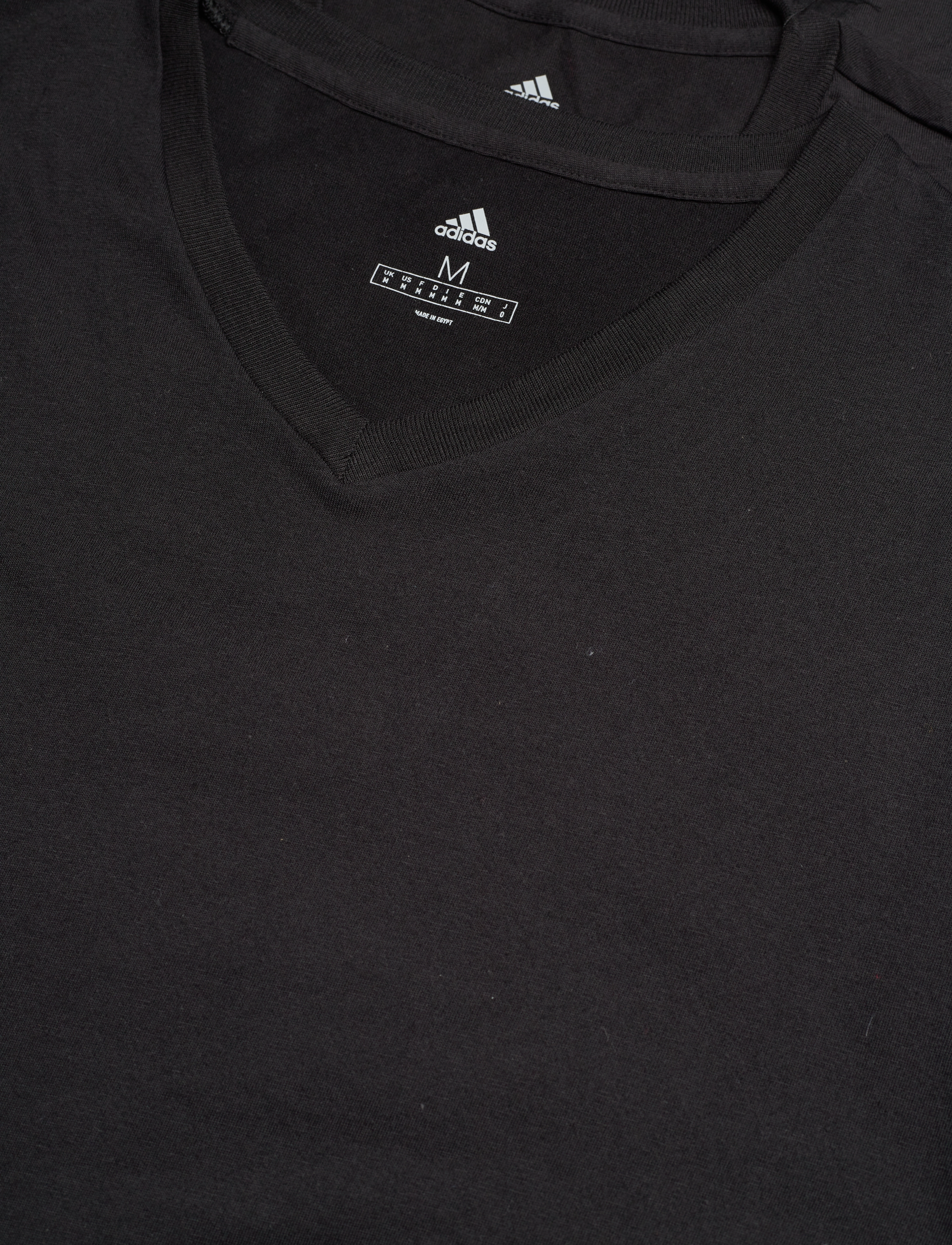 adidas Underwear - V-Neck - short-sleeved t-shirts - black - 2
