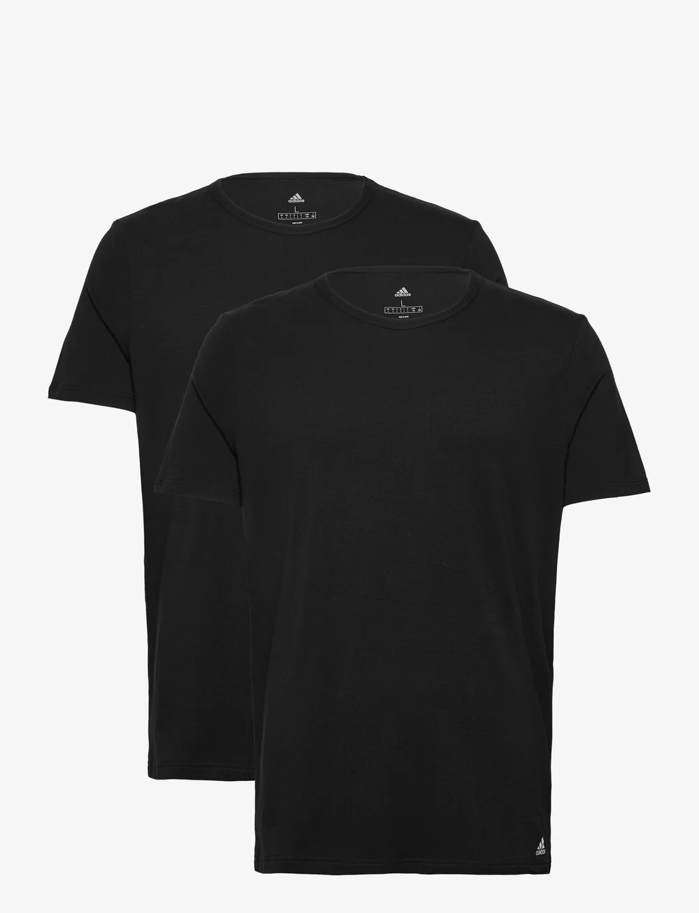 adidas Underwear - Crew-Neck - oberteile & t-shirts - black - 0