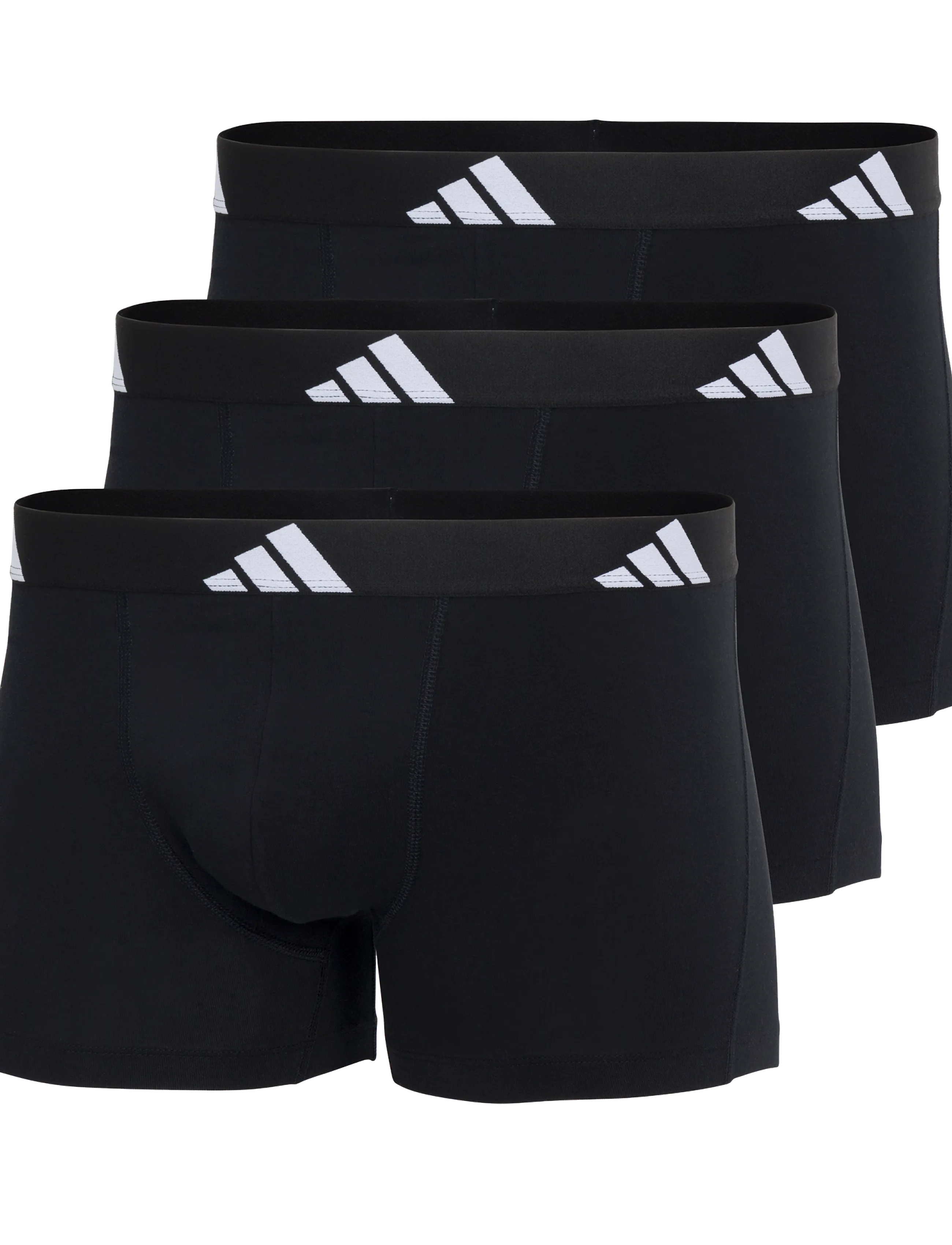 adidas Underwear Trunks, XXL, Black, Sport Underwear > Sport Boxers, Herre