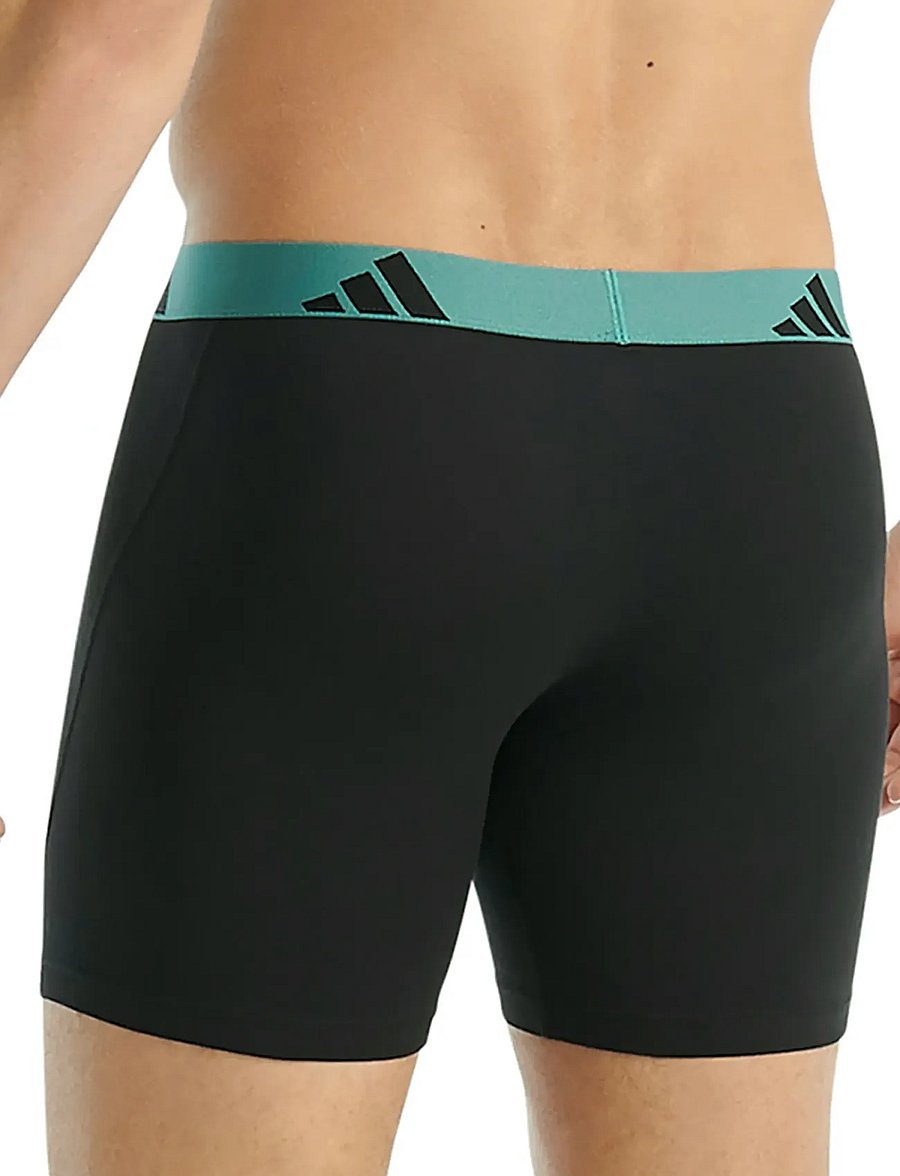 adidas Underwear - Boxer Brief (3PK) - Active Flex Cotton - boxerkalsonger - assorted - 0