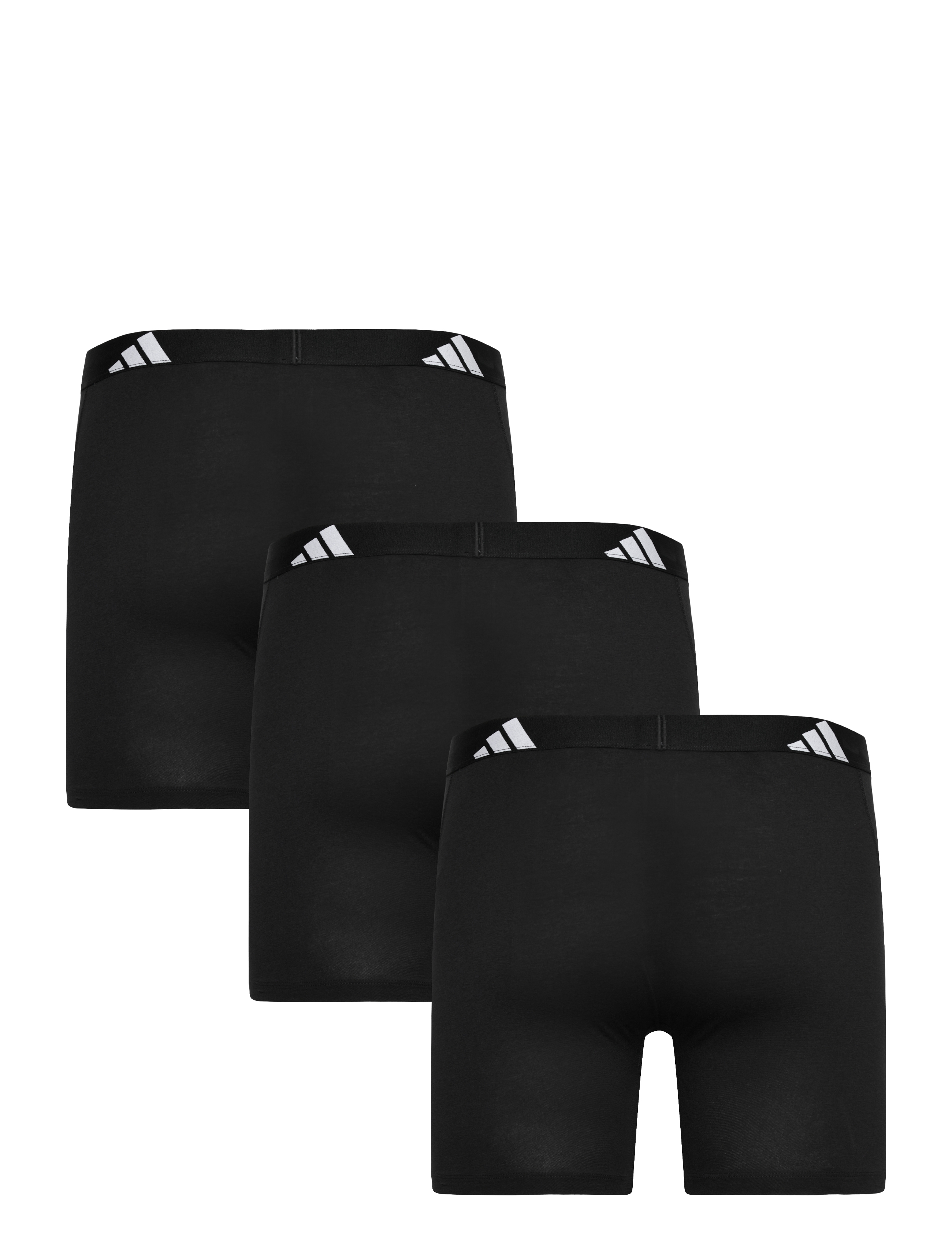 adidas Underwear - Boxer Brief (3PK) - Active Flex Cotton - boxers - black - 1