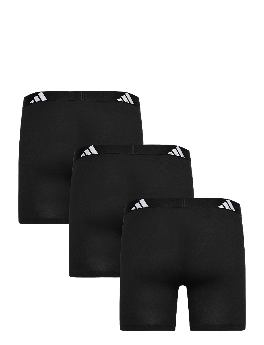 adidas Underwear - Boxer Brief (3PK) - Active Flex Cotton - boxers - black - 1