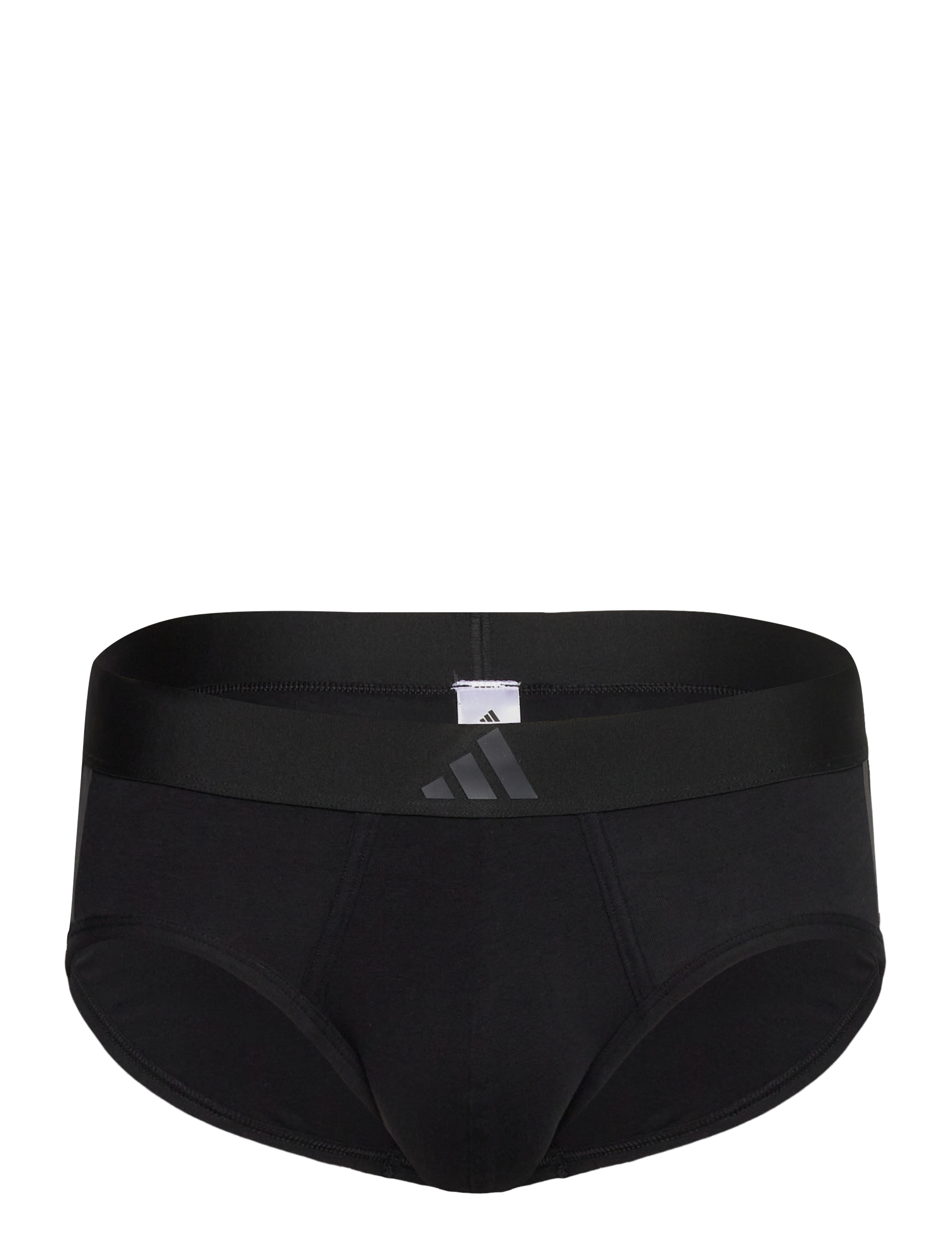adidas Underwear - Low Rise Brief (2PK) - Active Flex Cotton 3 Stripes - laagste prijzen - black - 2