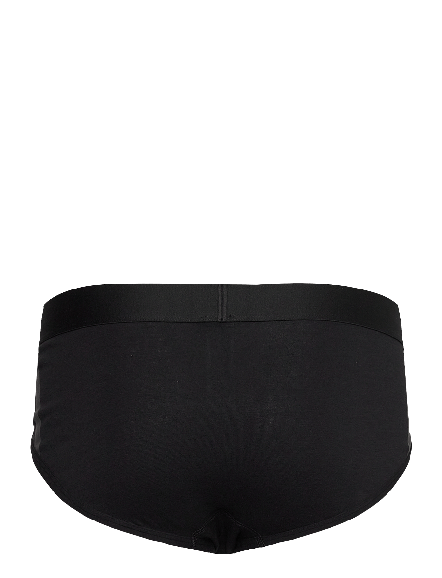 adidas Underwear - Low Rise Brief (2PK) - Active Flex Cotton 3 Stripes - ondergoed en sokken - black - 3