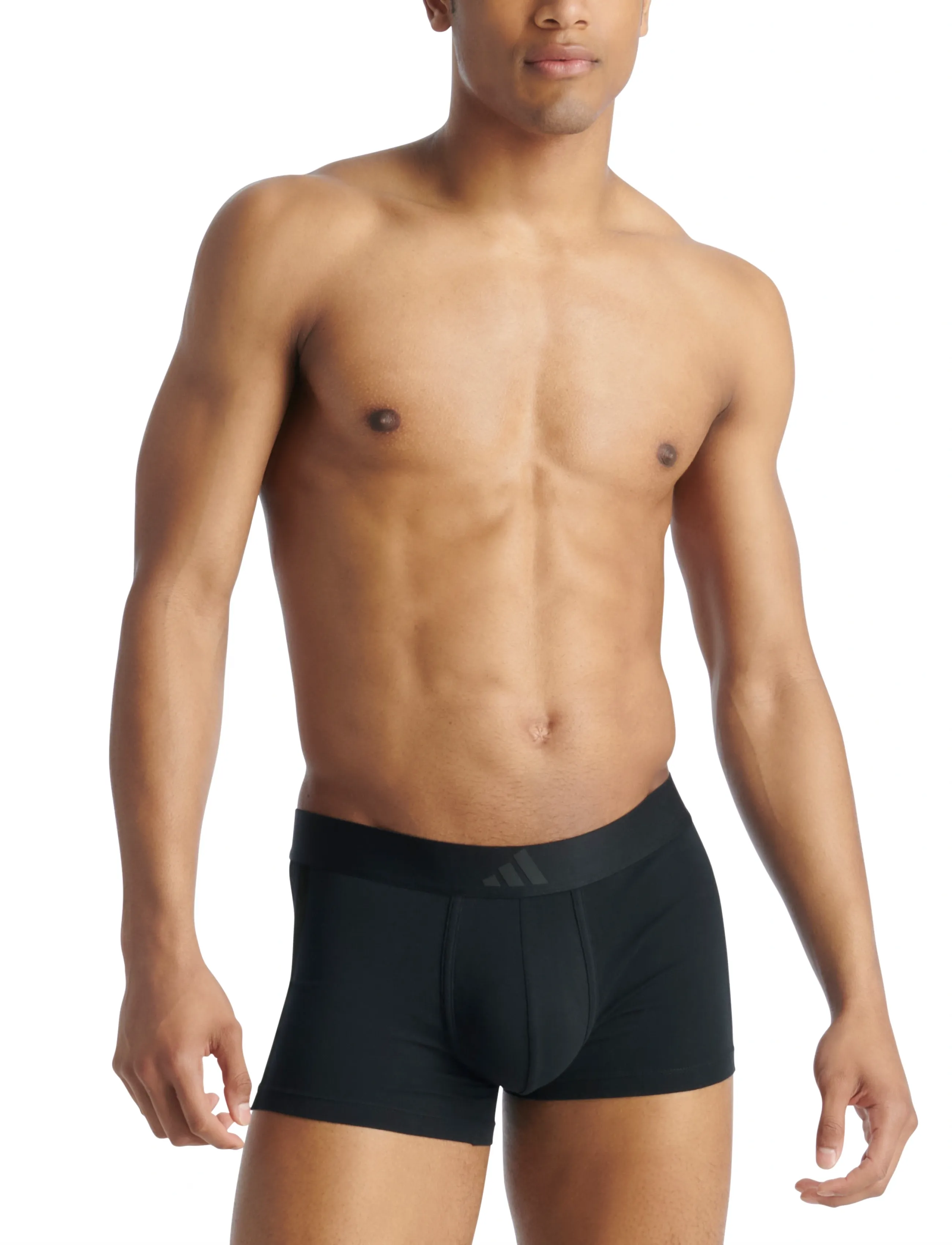 Adidas Active Flex Cotton 3-Stripes Low Rise Trunk Kalsonger 2-pack herr – bild 7