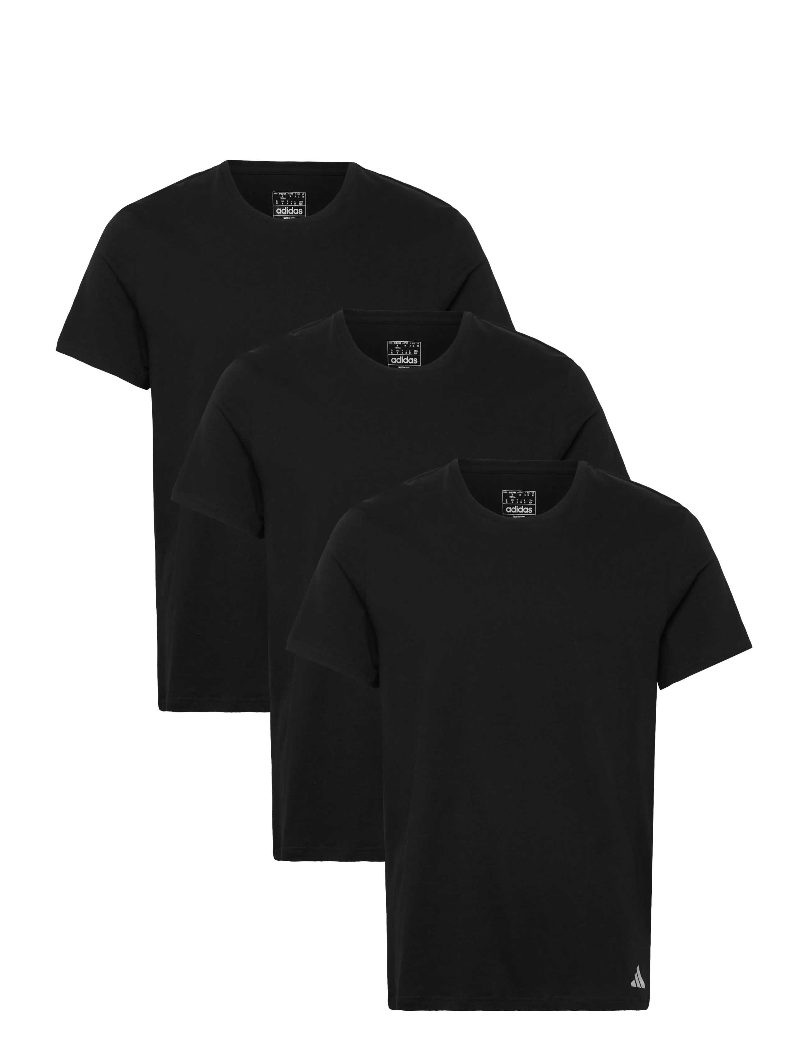 ADIDAS Unterwäsche Crew-Neck Schwarz - L - Herren