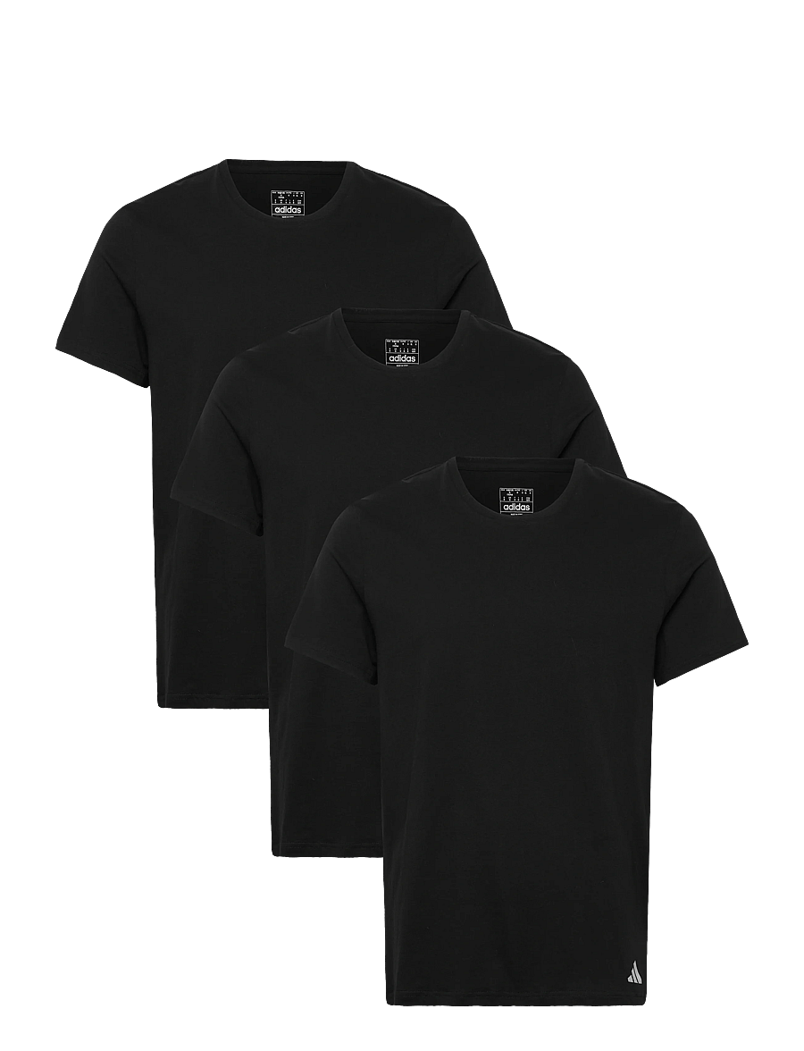 adidas Underwear - Crew-Neck - oberteile & t-shirts - black - 1