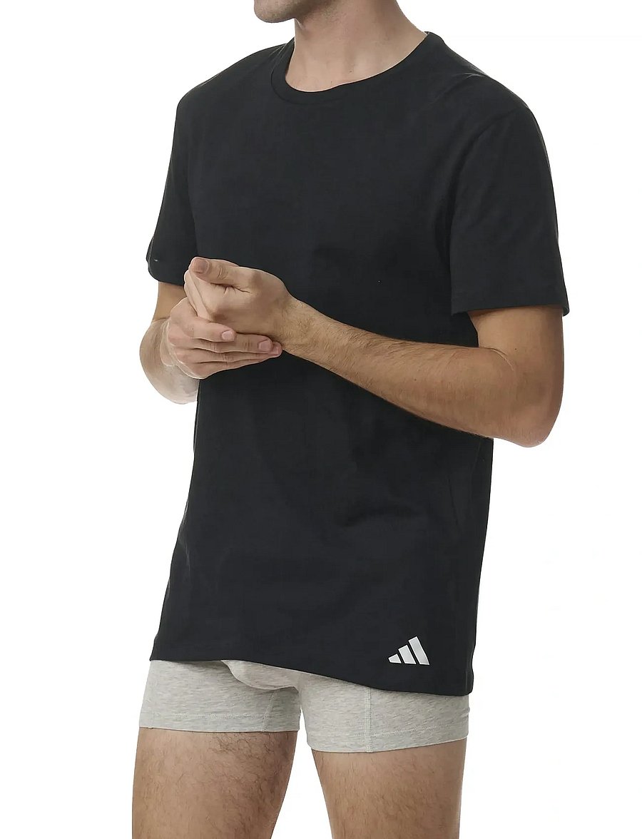 adidas Underwear - Crew-Neck - oberteile & t-shirts - black - 2