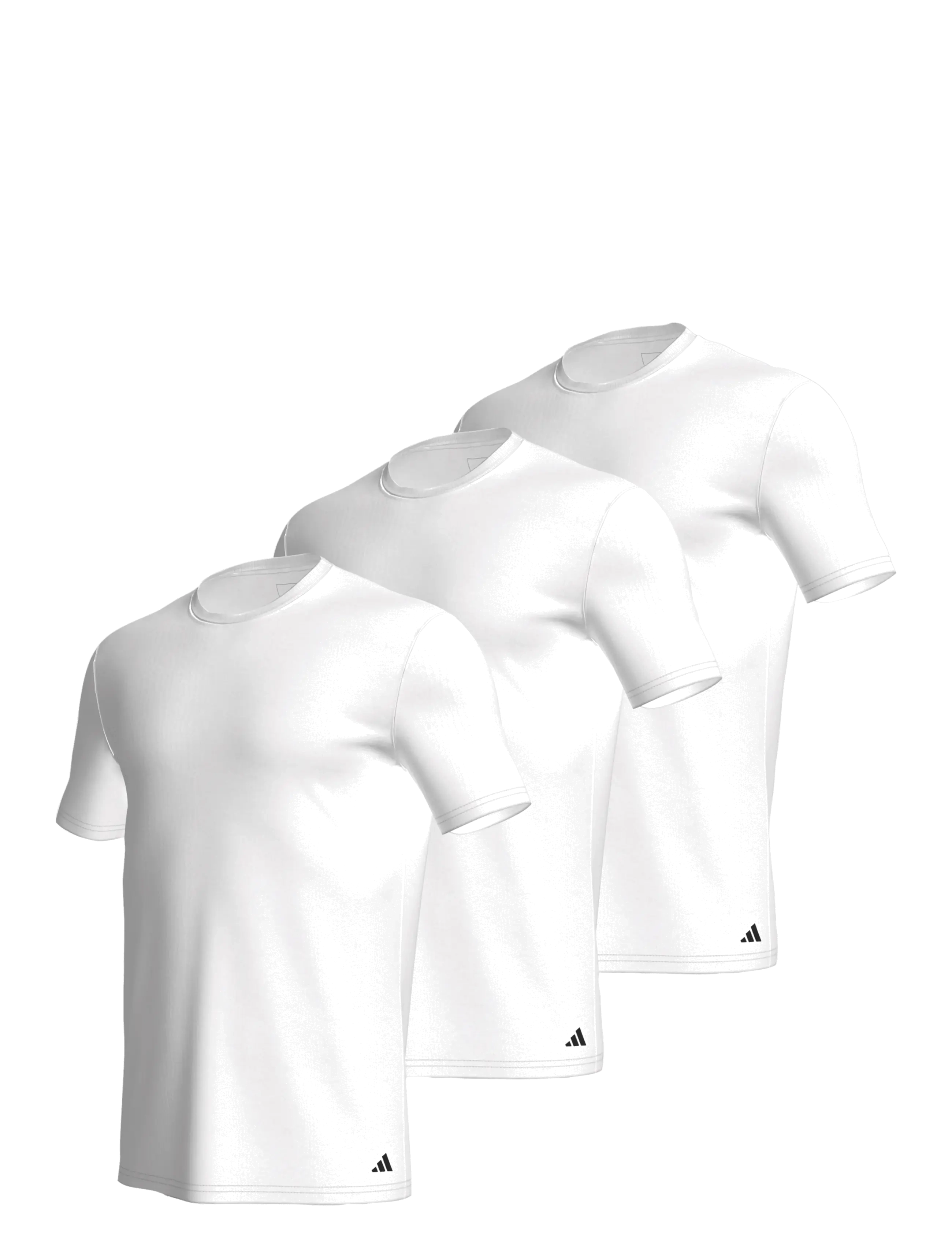 ADIDAS Unterwäsche Crew-Neck Weiß - L - Herren