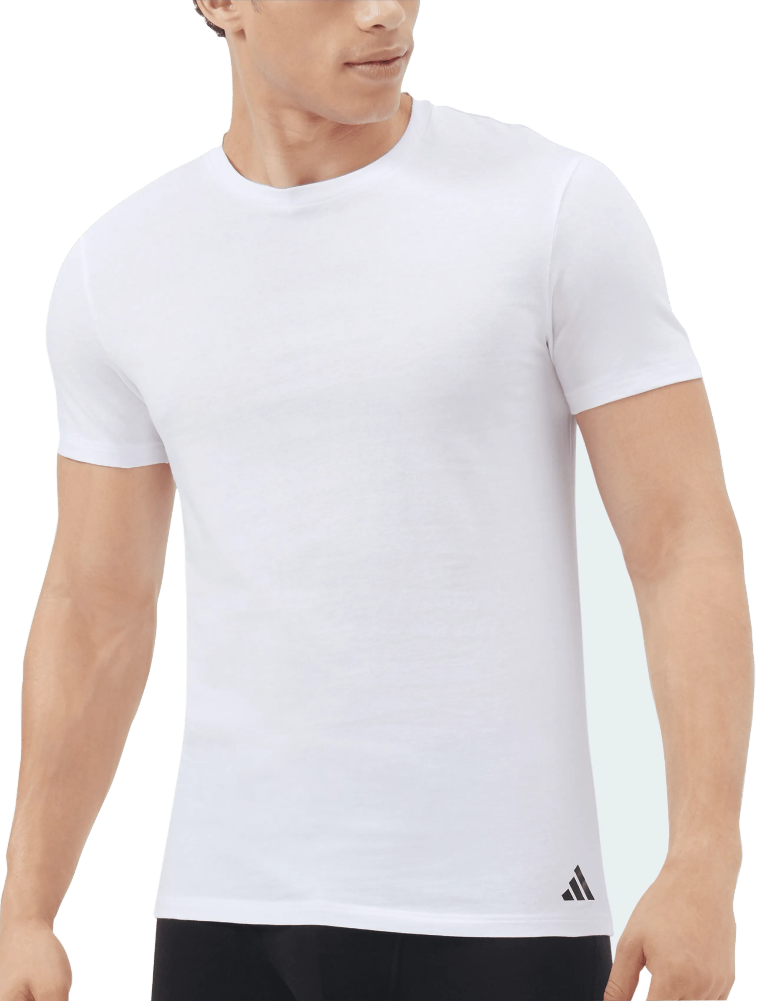 adidas Underwear - Crew-Neck - kortermede t-skjorter - white - 3