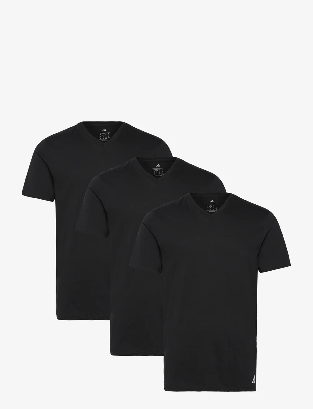 adidas Underwear - V-Neck - tops & t-shirts - black - 0