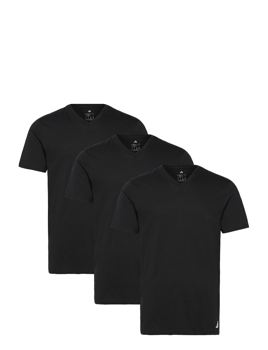adidas Underwear - V-Neck - t-shirts - black - 1