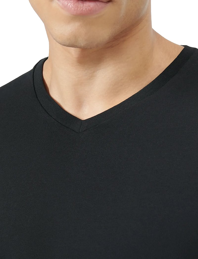 adidas Underwear - V-Neck - tops & t-shirts - black - 5