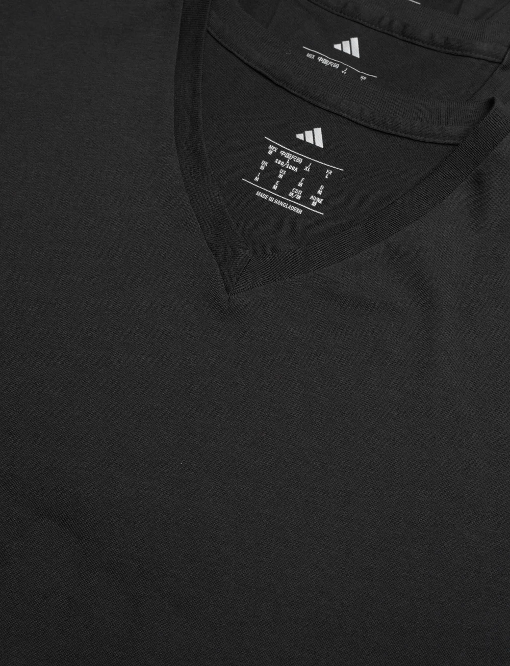 adidas Underwear - V-Neck - tops & t-shirts - black - 2