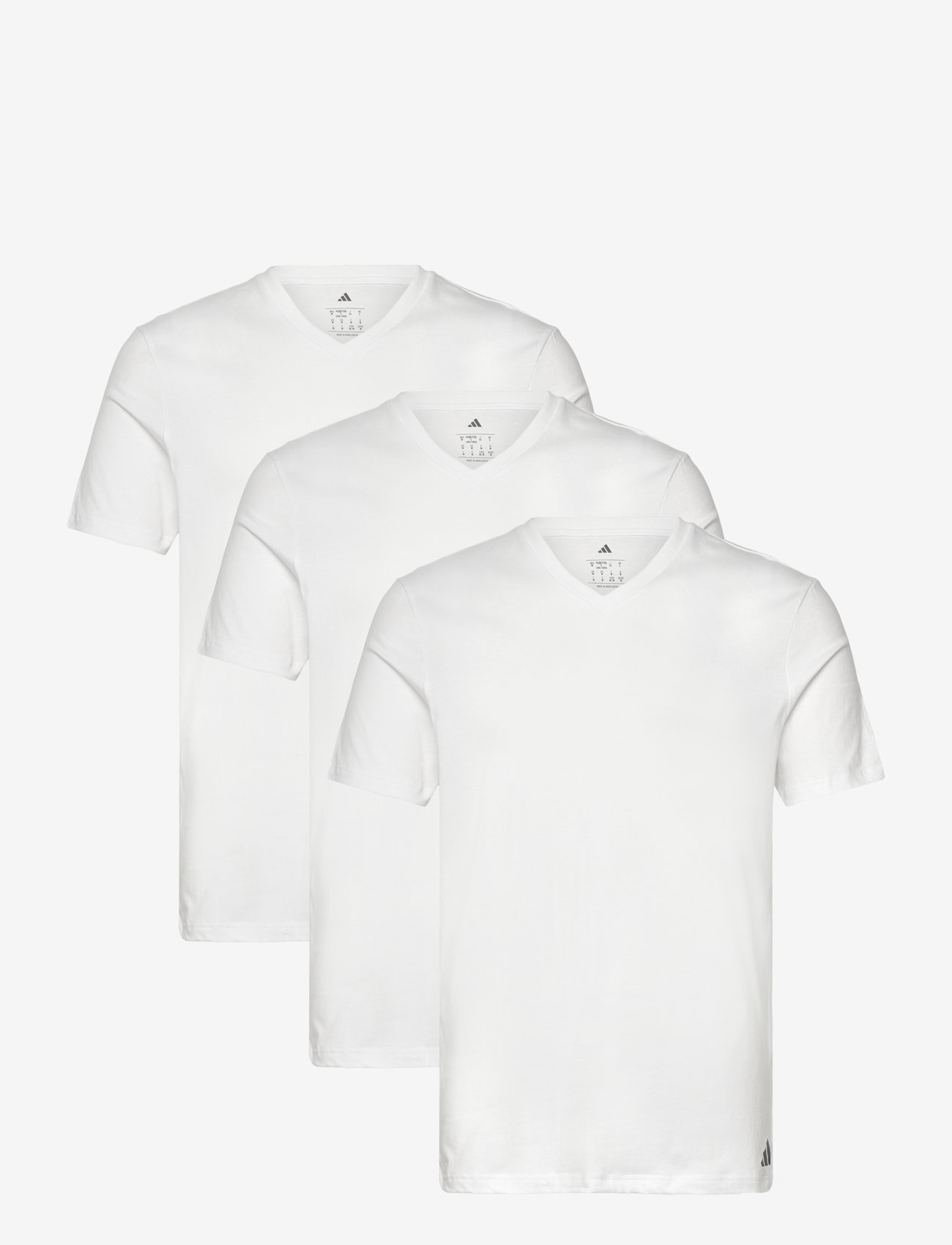 adidas Underwear - V-Neck - alussärgid ja t-särgid - white - 0