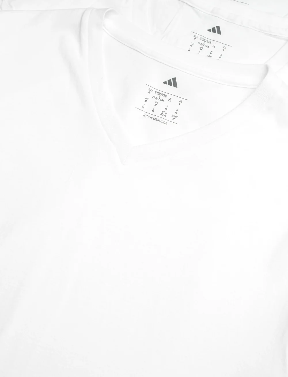 adidas Underwear - V-Neck - oberteile & t-shirts - white - 1