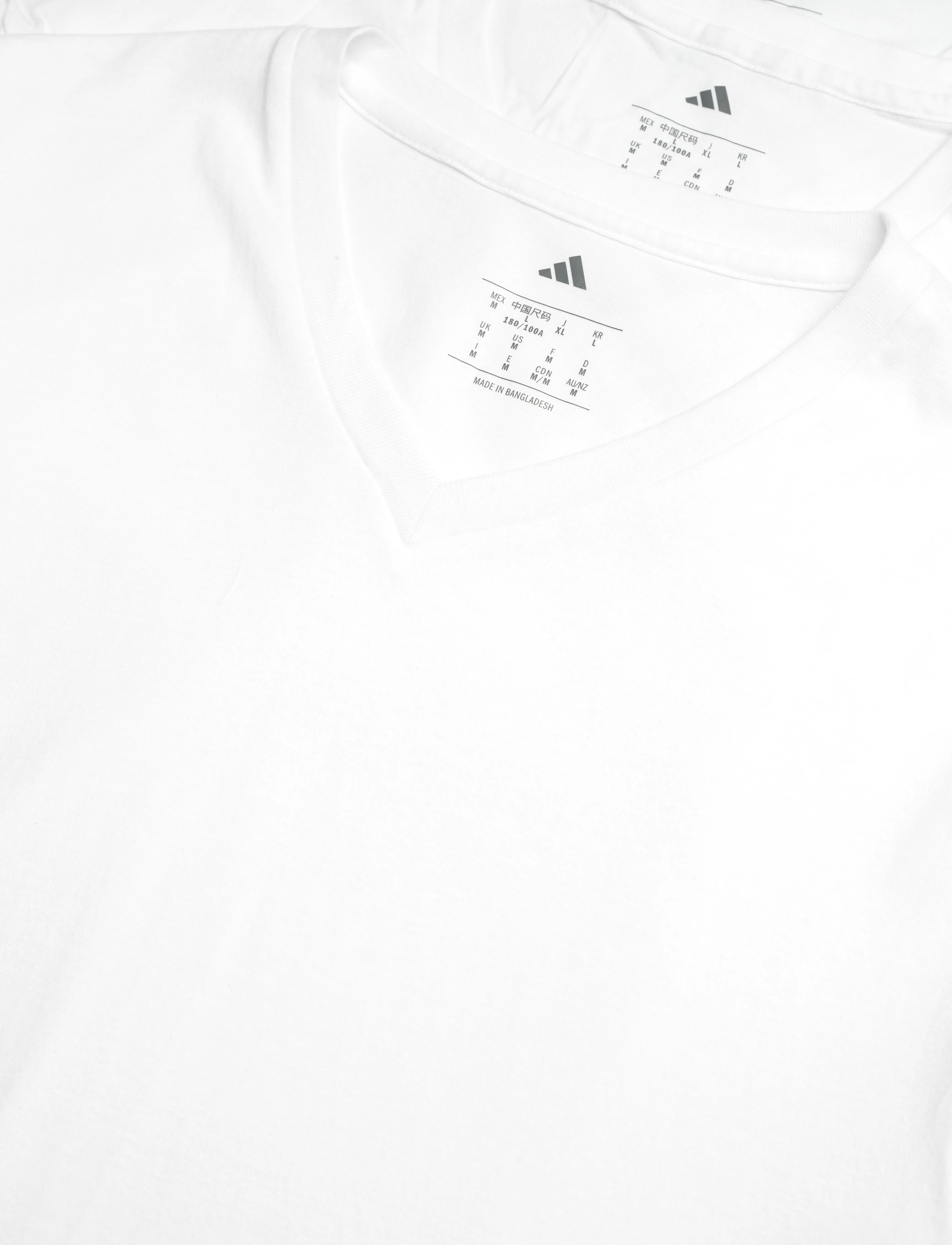 adidas Underwear - V-Neck - short-sleeved t-shirts - white - 1