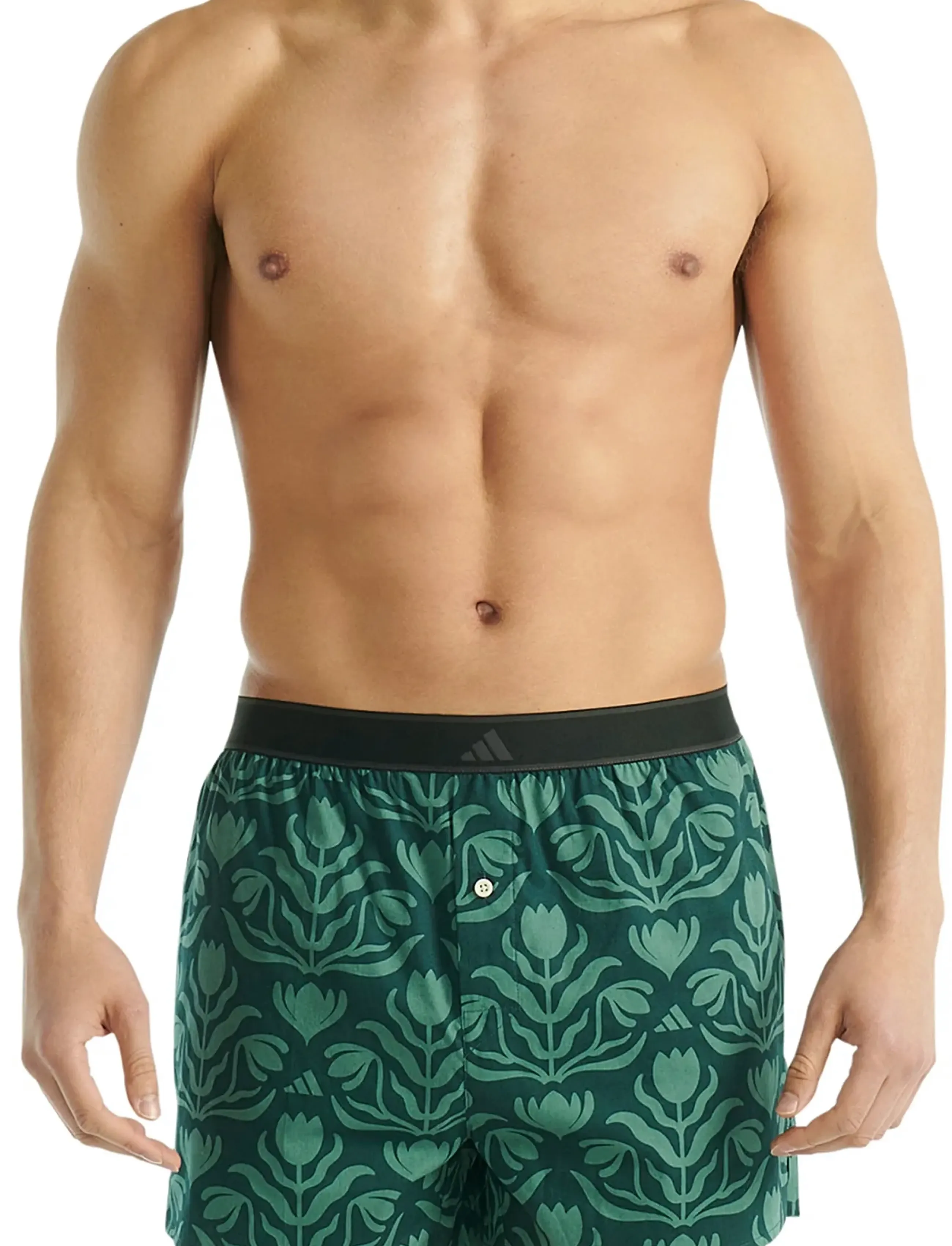 adidas Underwear Boxershorts, XL, Green, Sport > Boxershorts, Herre