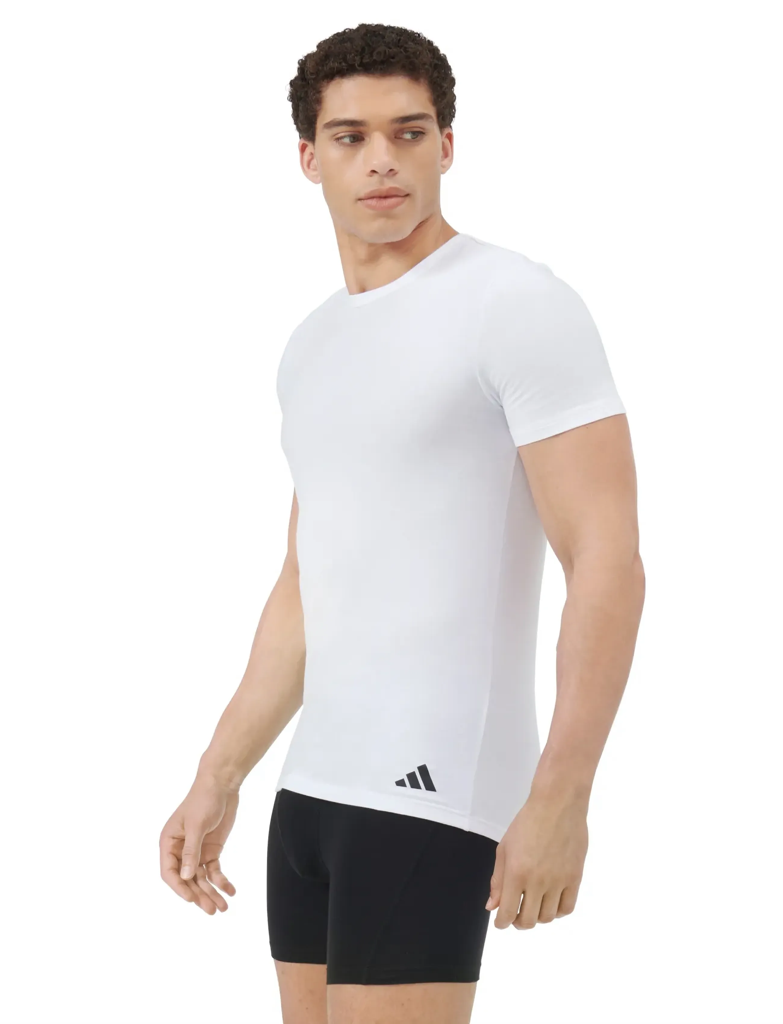 adidas Underwear - Crew-Neck - t-shirts - white - 4