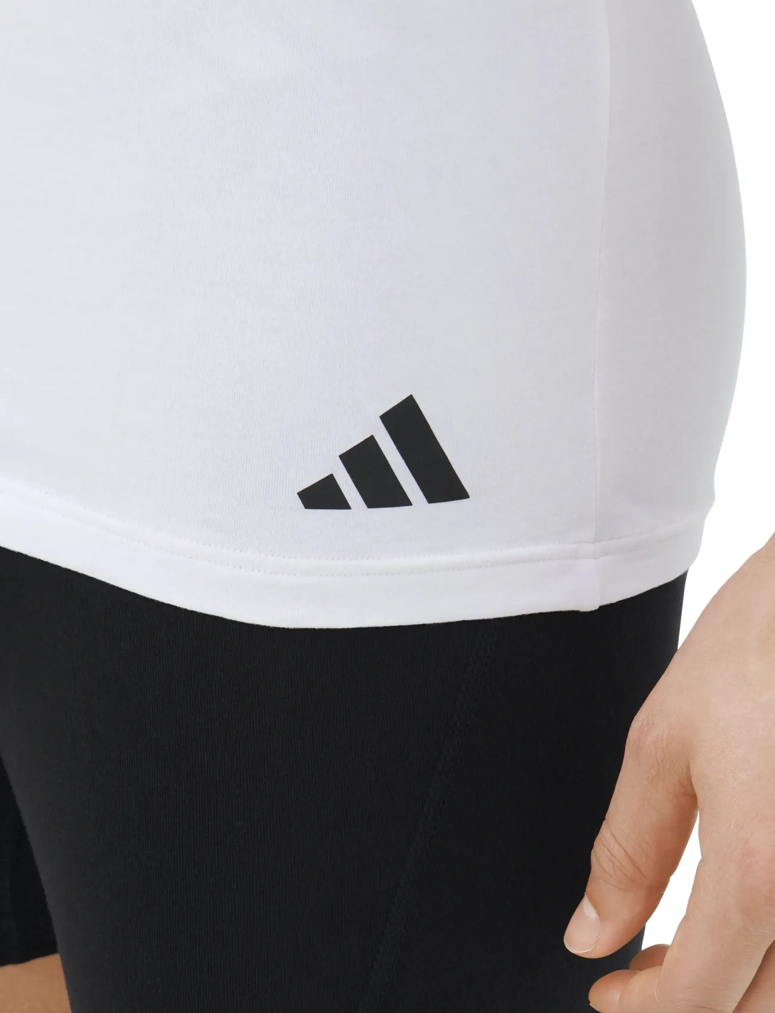 adidas Underwear Crew-Neck - T-shirts - WHITE / white