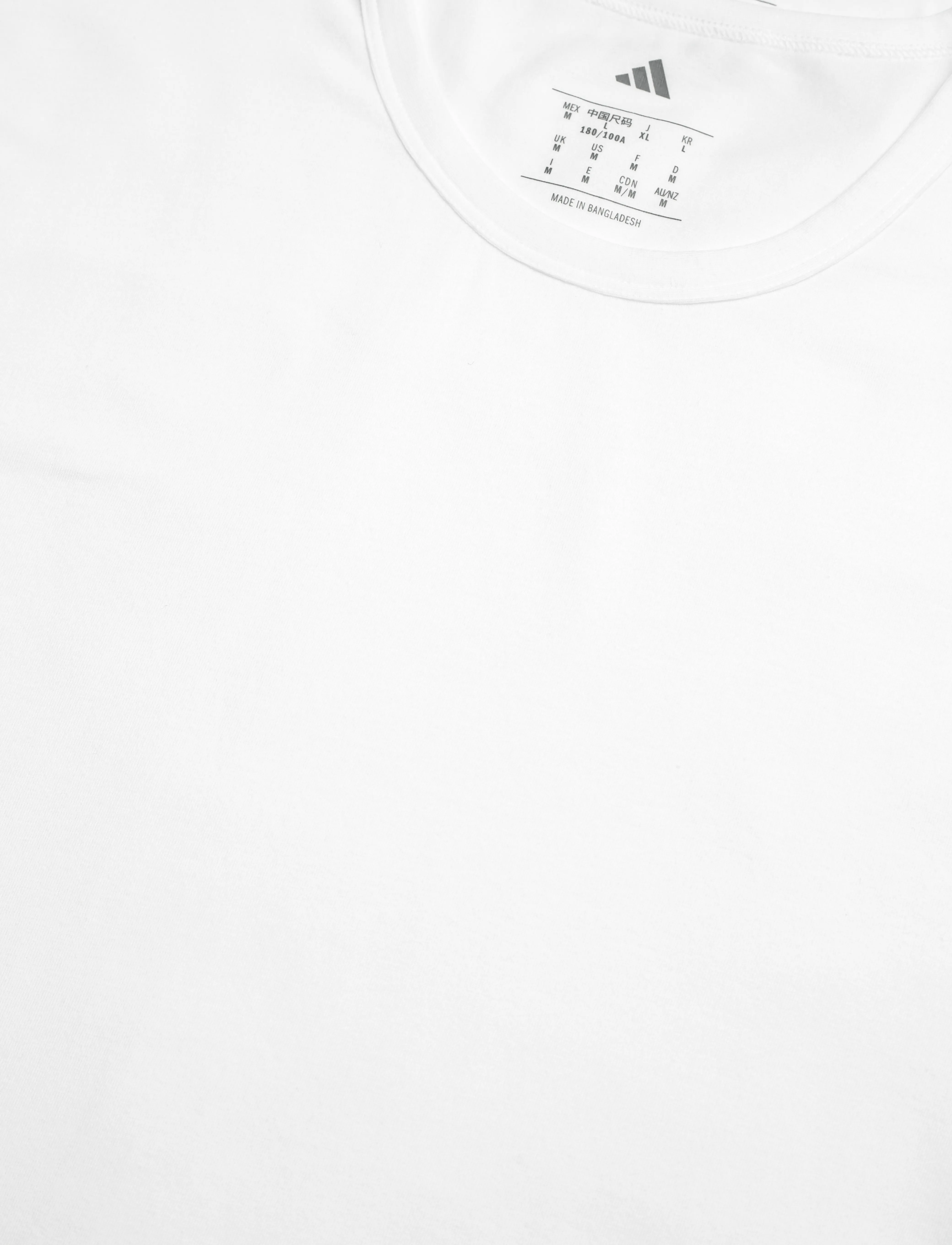 adidas Underwear - Crew-Neck - alhaisimmat hinnat - white - 1