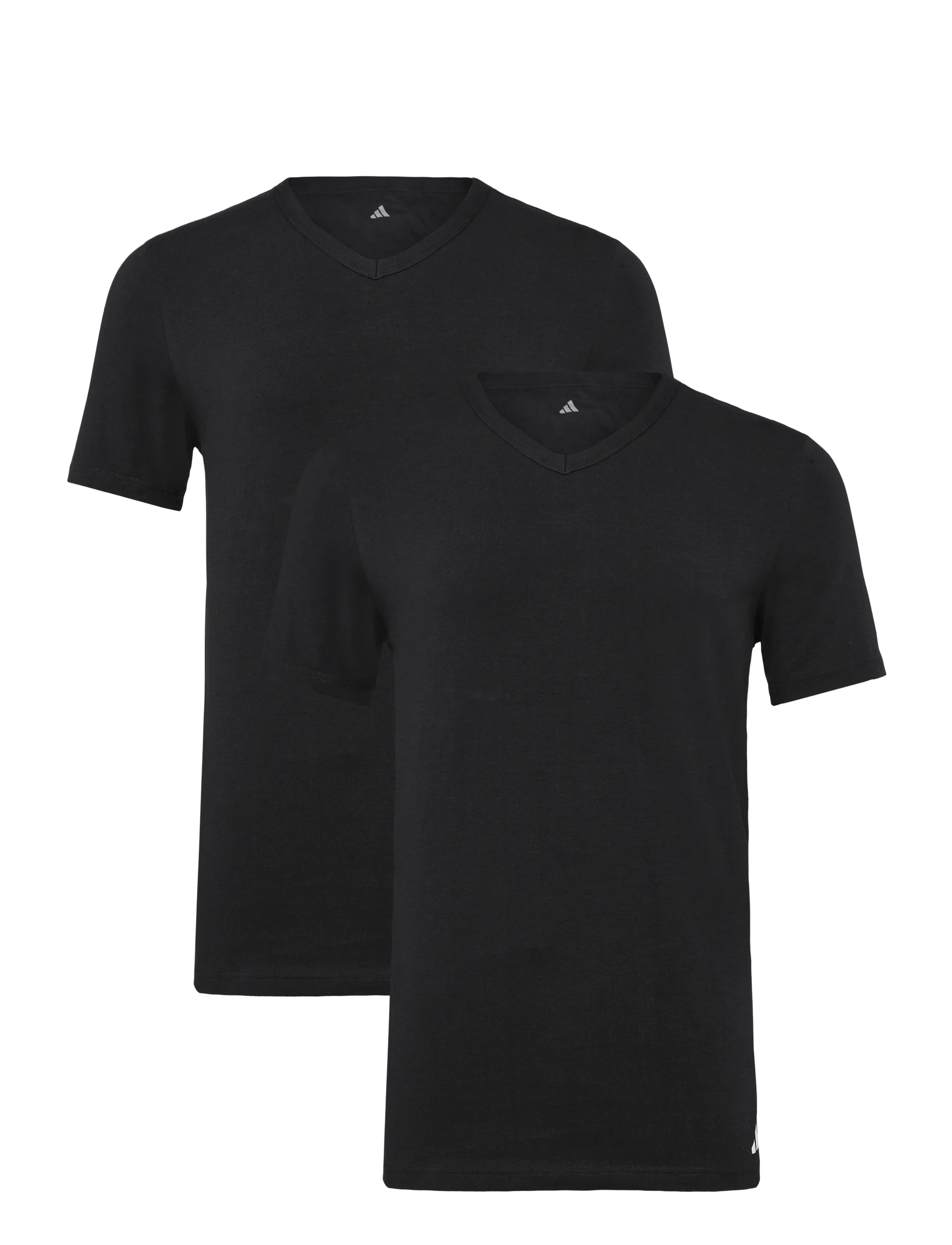 adidas Underwear V-Neck - T-shirts - BLACK / black