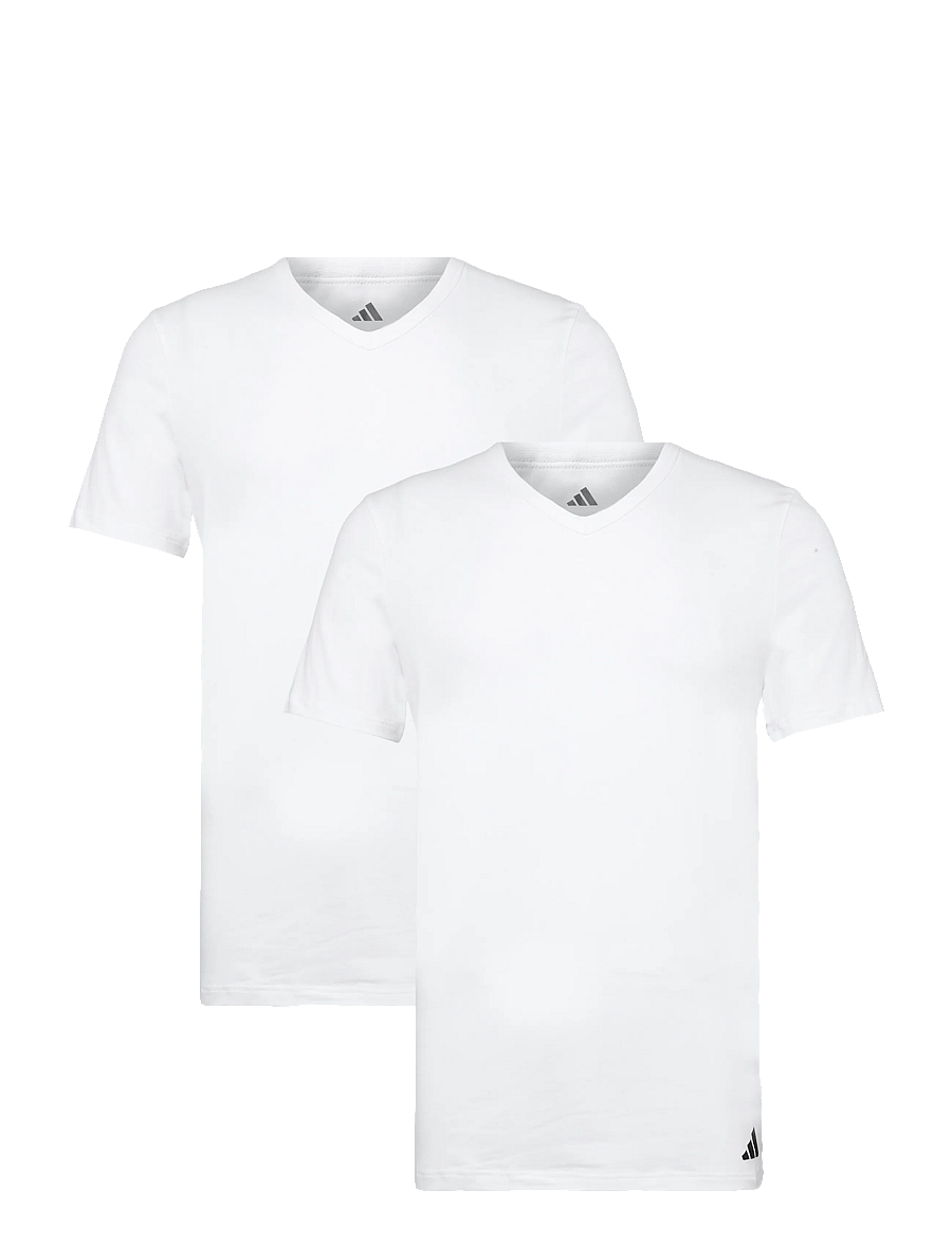 adidas Underwear - V-Neck - tops & t-shirts - white - 0