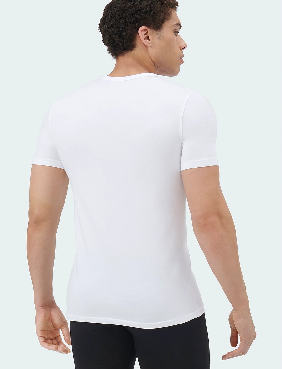 adidas Underwear - V-Neck - tops & t-shirts - white - 3