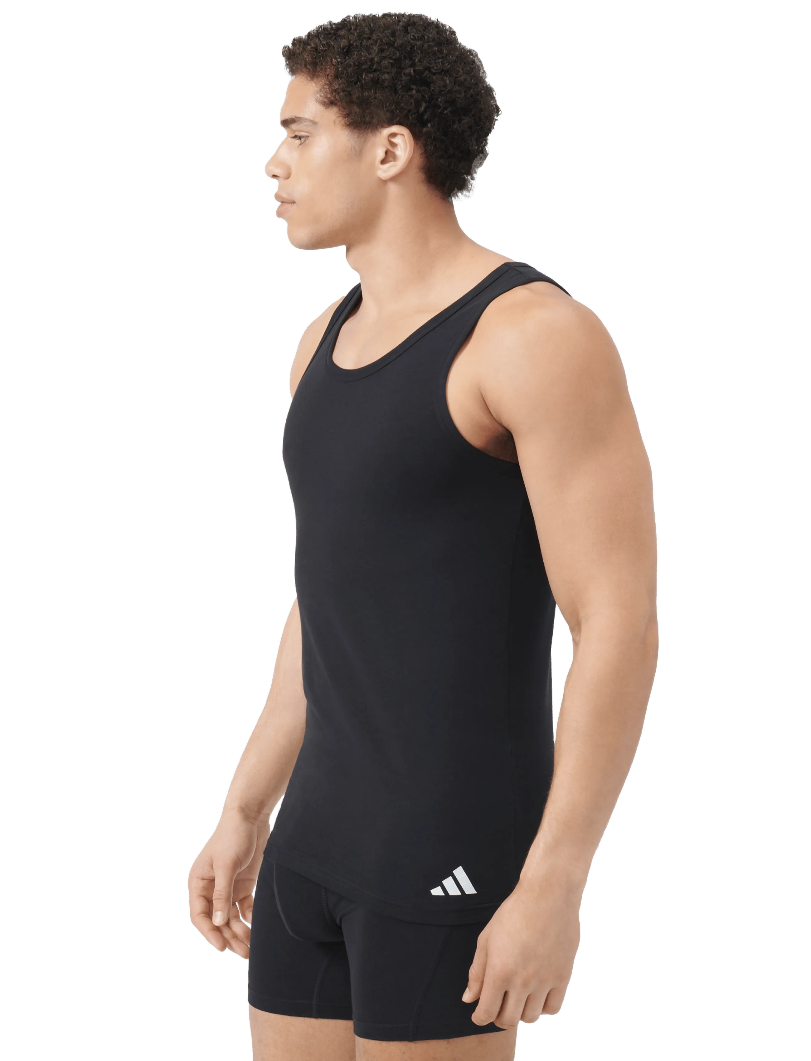 adidas Underwear - Tank Top - toppe & t-shirts - black - 4