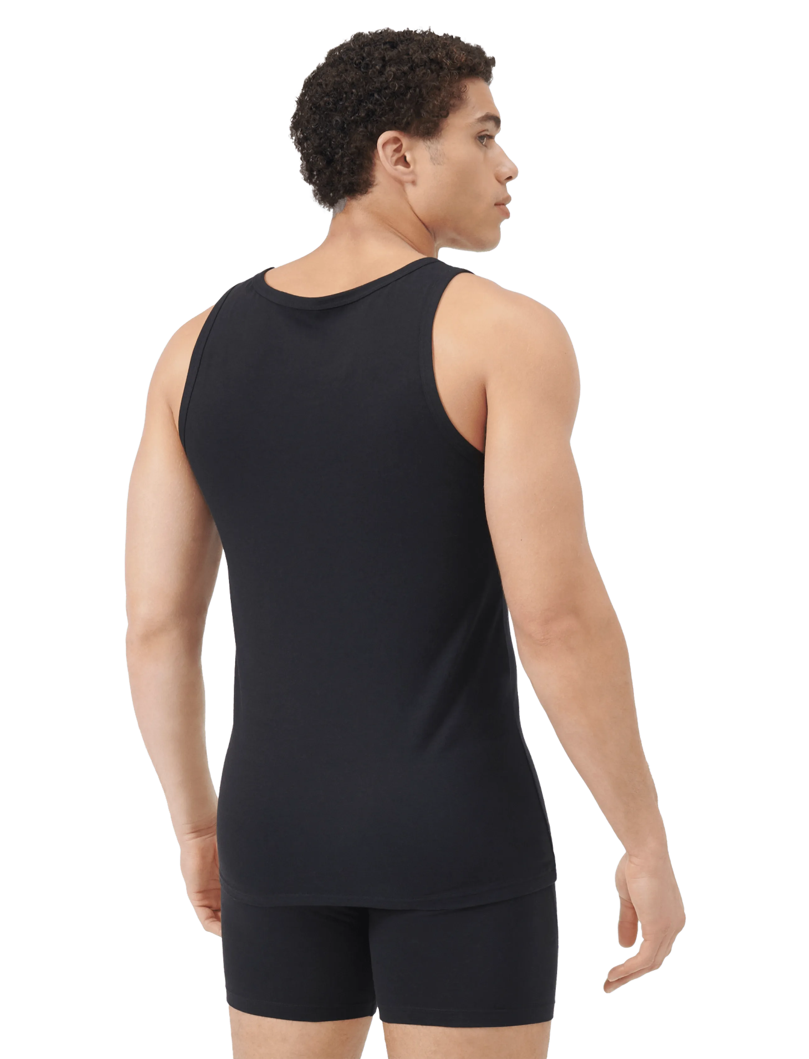 adidas Underwear Tank Top - Tänavastiil - BLACK / black