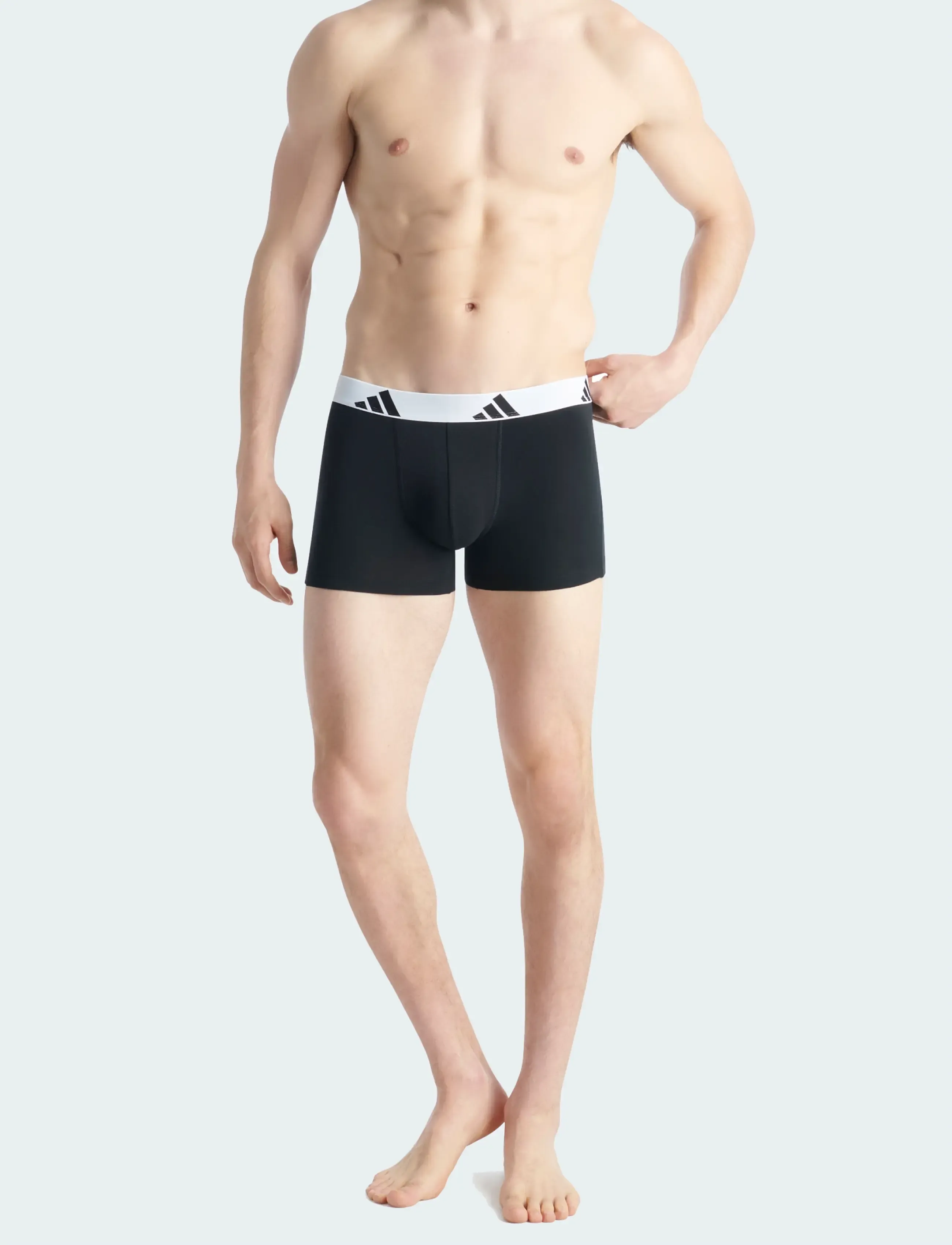 adidas Underwear Trunks, M, Black, Sport Underwear > Sport Boxers, Herre