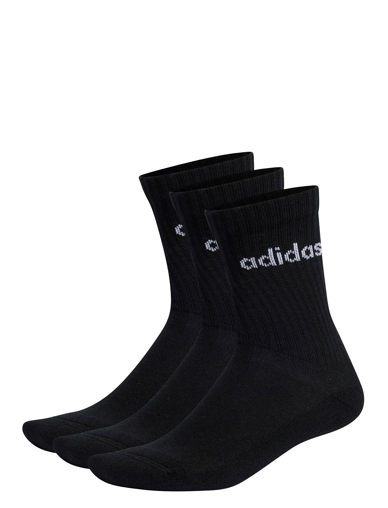 3pk Tennissokker Svart XL