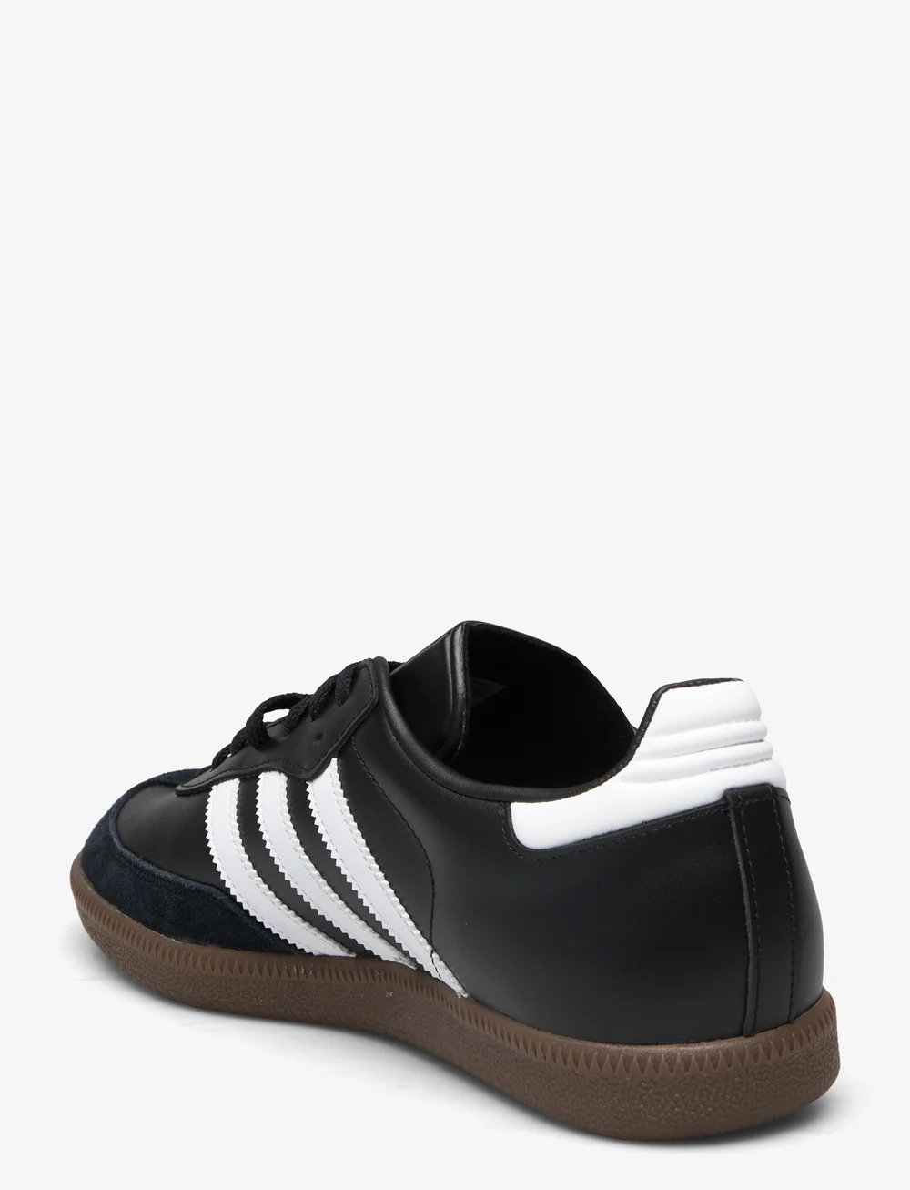 Adidas samba black leather trainers hotsell