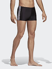 adidas Performance - 3-Stripes Swim Boxers - badehosen - black/white - 0