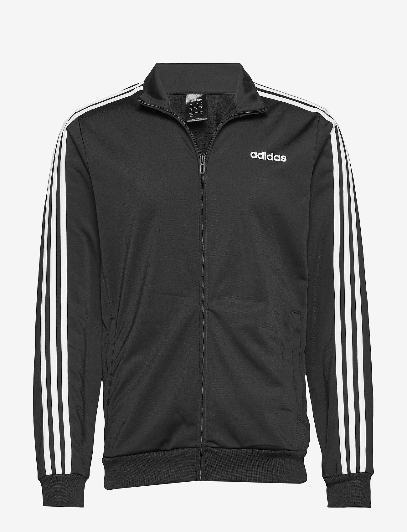 adidas Performance - Essentials 3-Stripes Tricot Track Jacket - black/white - 1