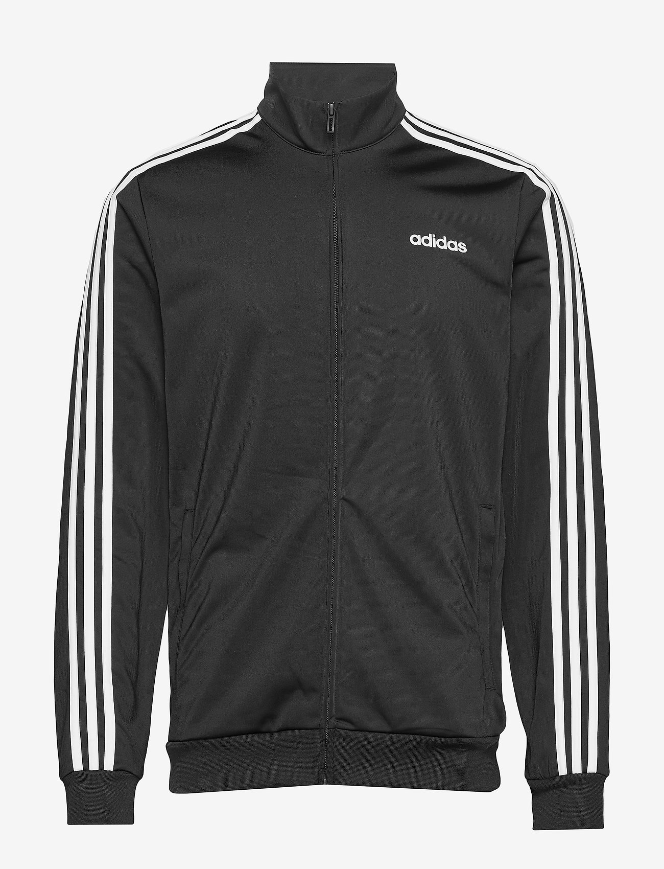 adidas Performance - Essentials 3-Stripes Tricot Track Jacket - black/white - 2
