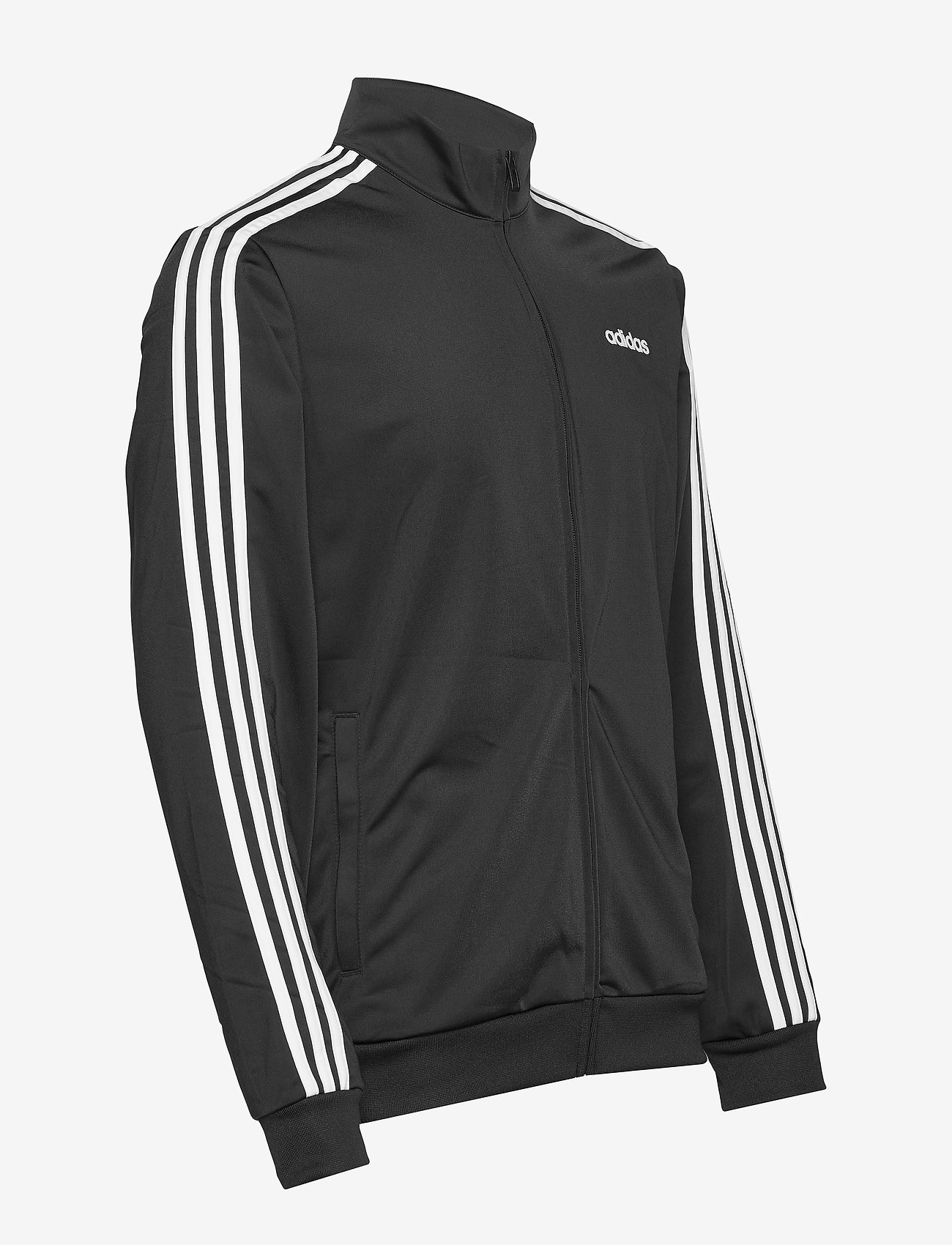 adidas Performance - Essentials 3-Stripes Tricot Track Jacket - black/white - 4