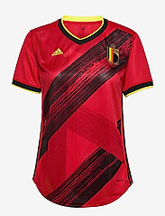 adidas Performance - Belgium 2020 Home Jersey W - futbolo marškinėliai - colred - 0